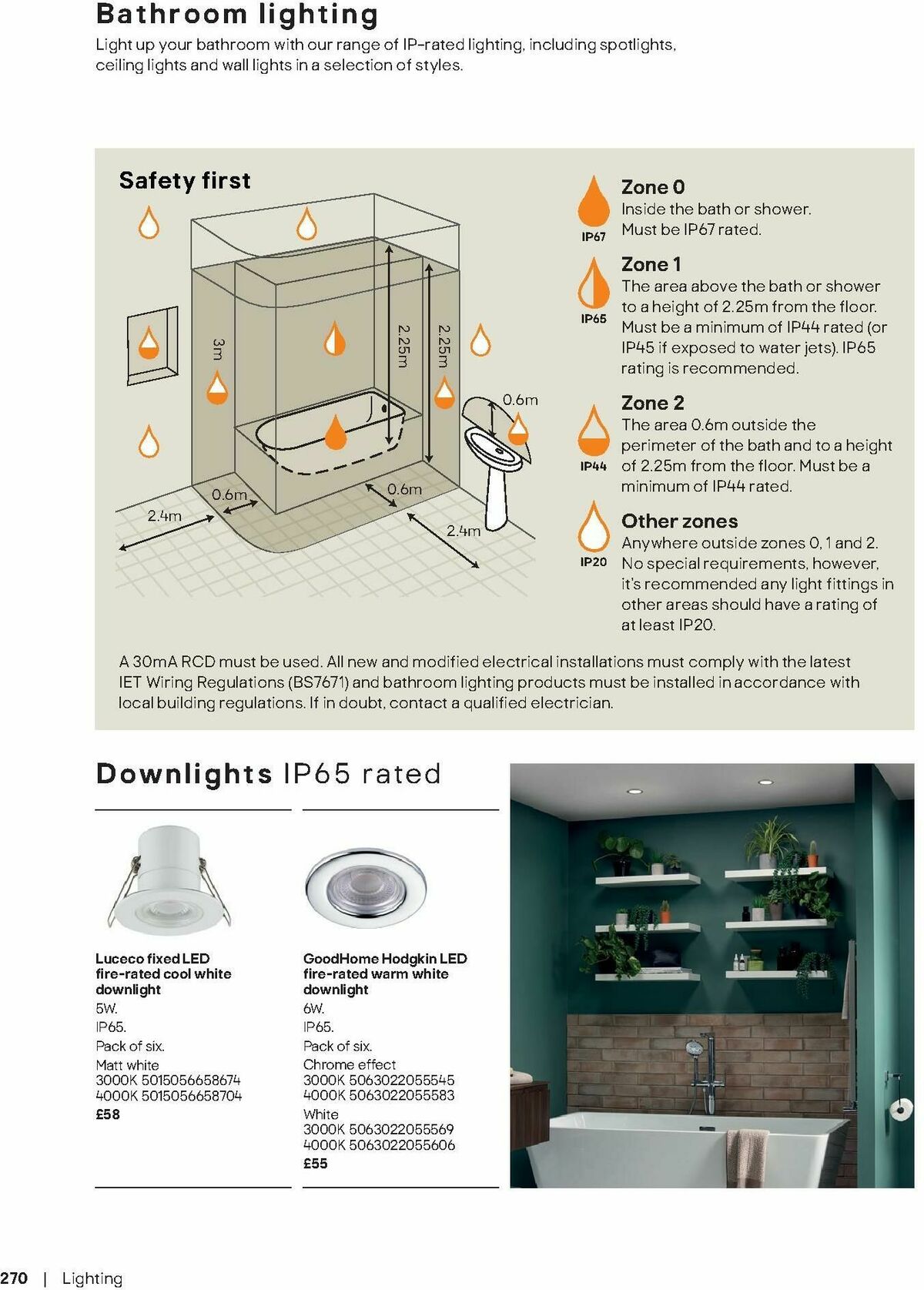 B&Q Bathrooms Offers from 1 September