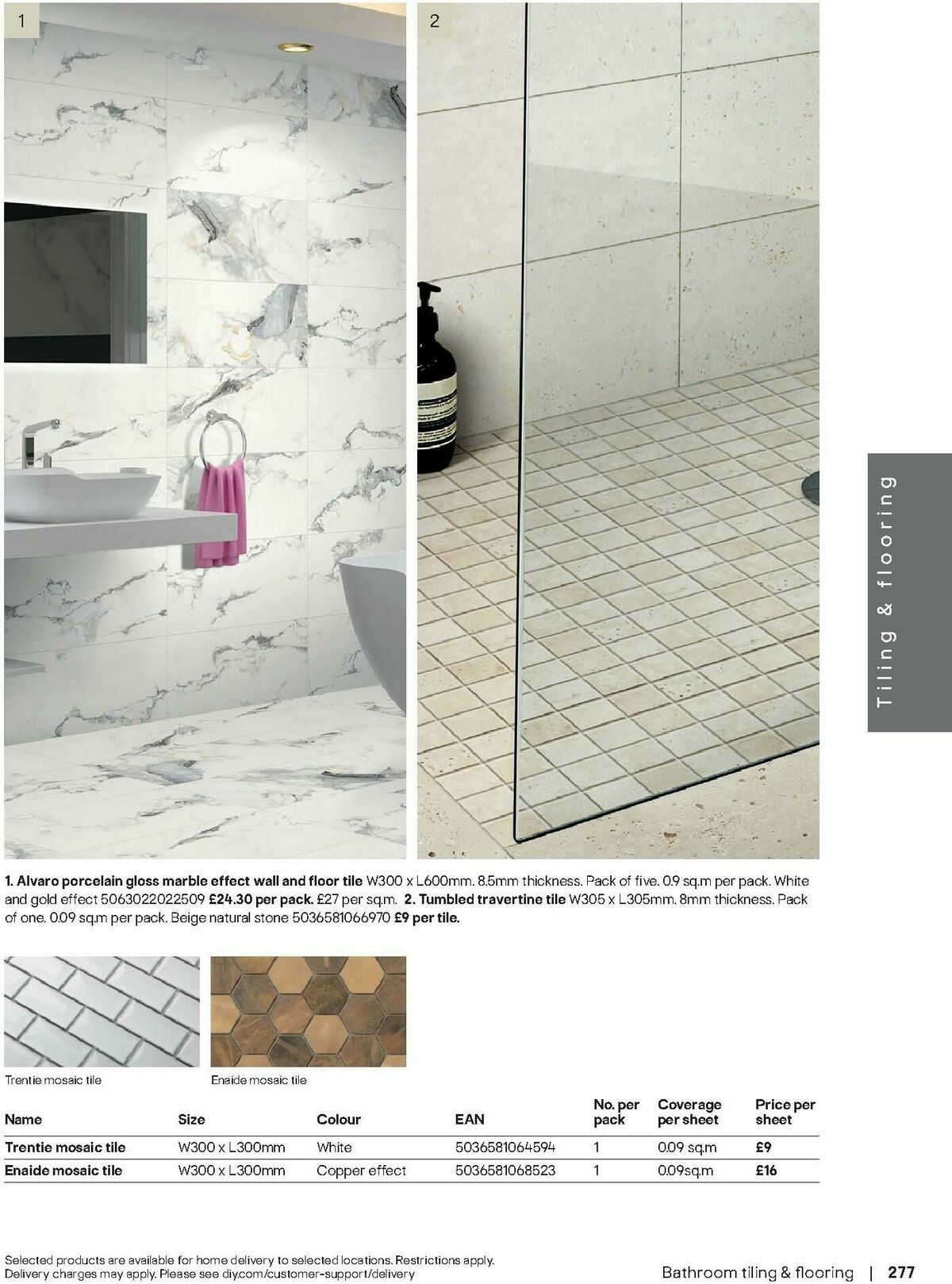 B&Q Bathrooms Offers from 1 September
