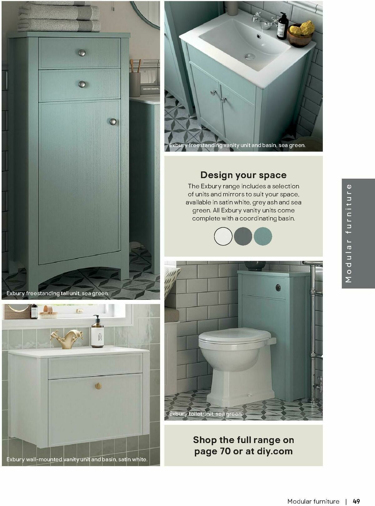 B&Q Bathrooms Offers from 1 September