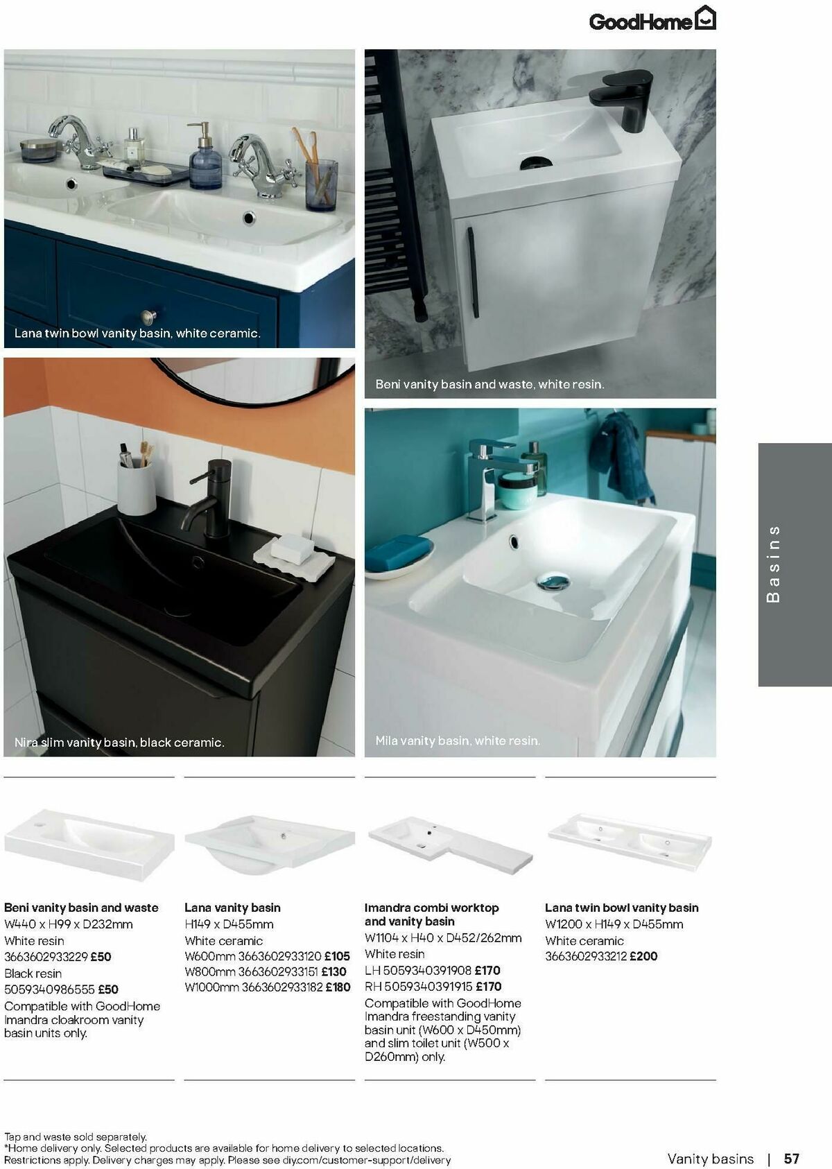 B&Q Bathrooms Offers from 1 September