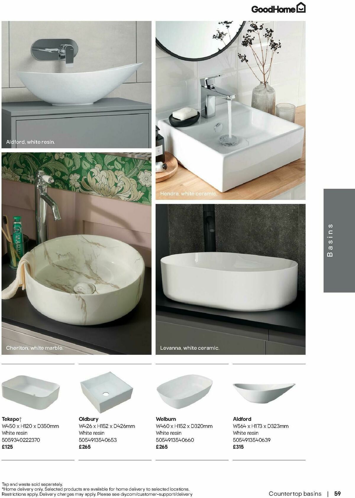 B&Q Bathrooms Offers from 1 September