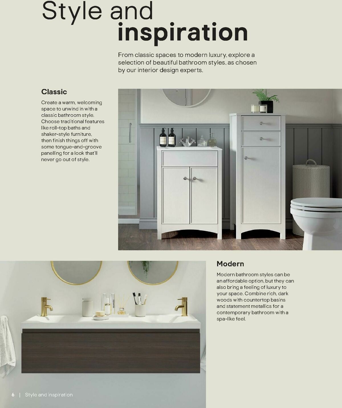B&Q Bathrooms Offers from 1 September