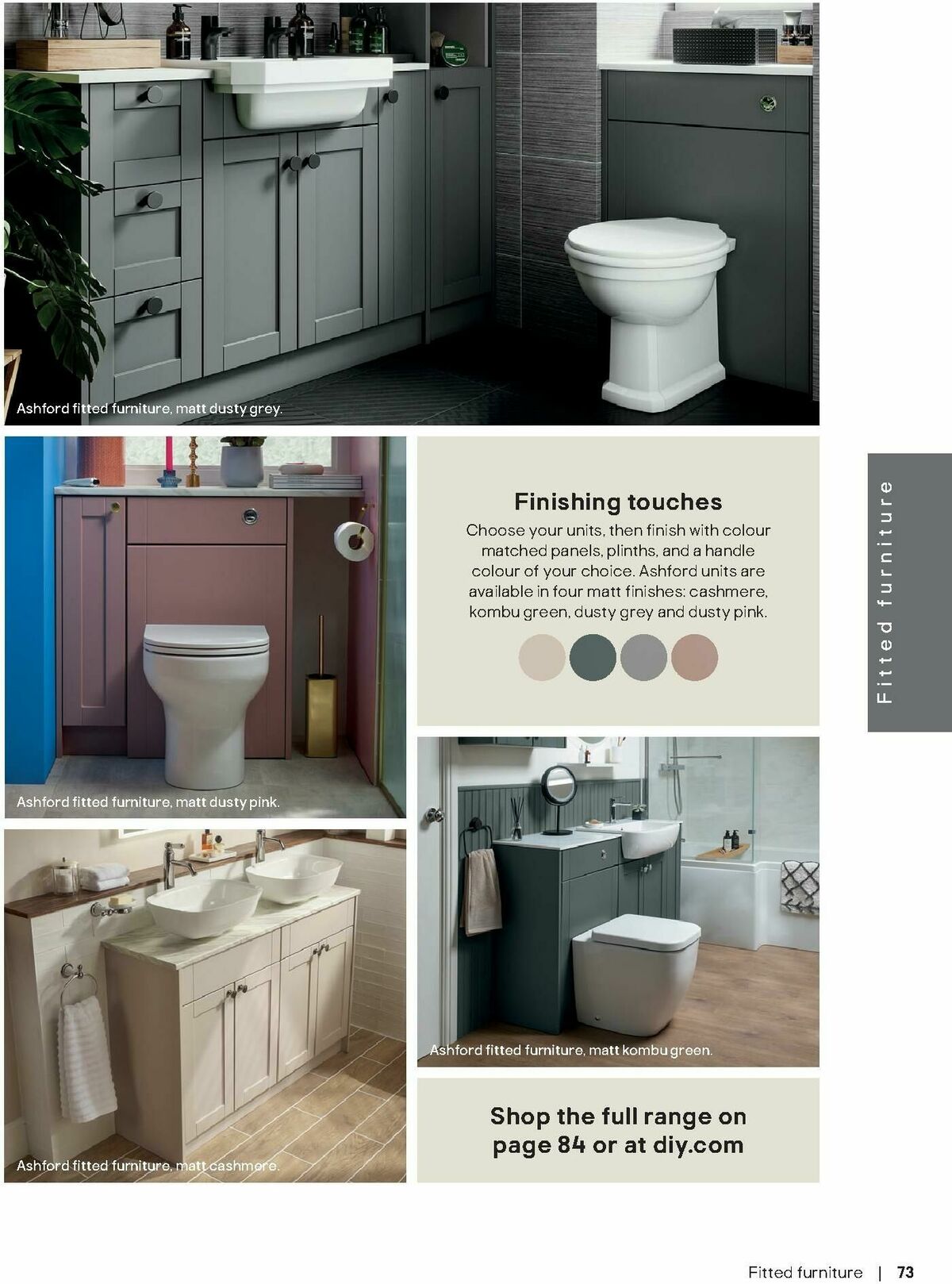 B&Q Bathrooms Offers from 1 September