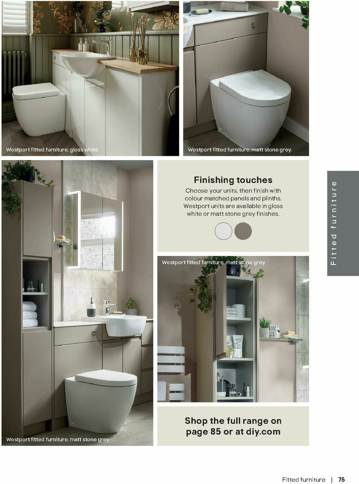 B&Q Bathrooms Offers from 1 September