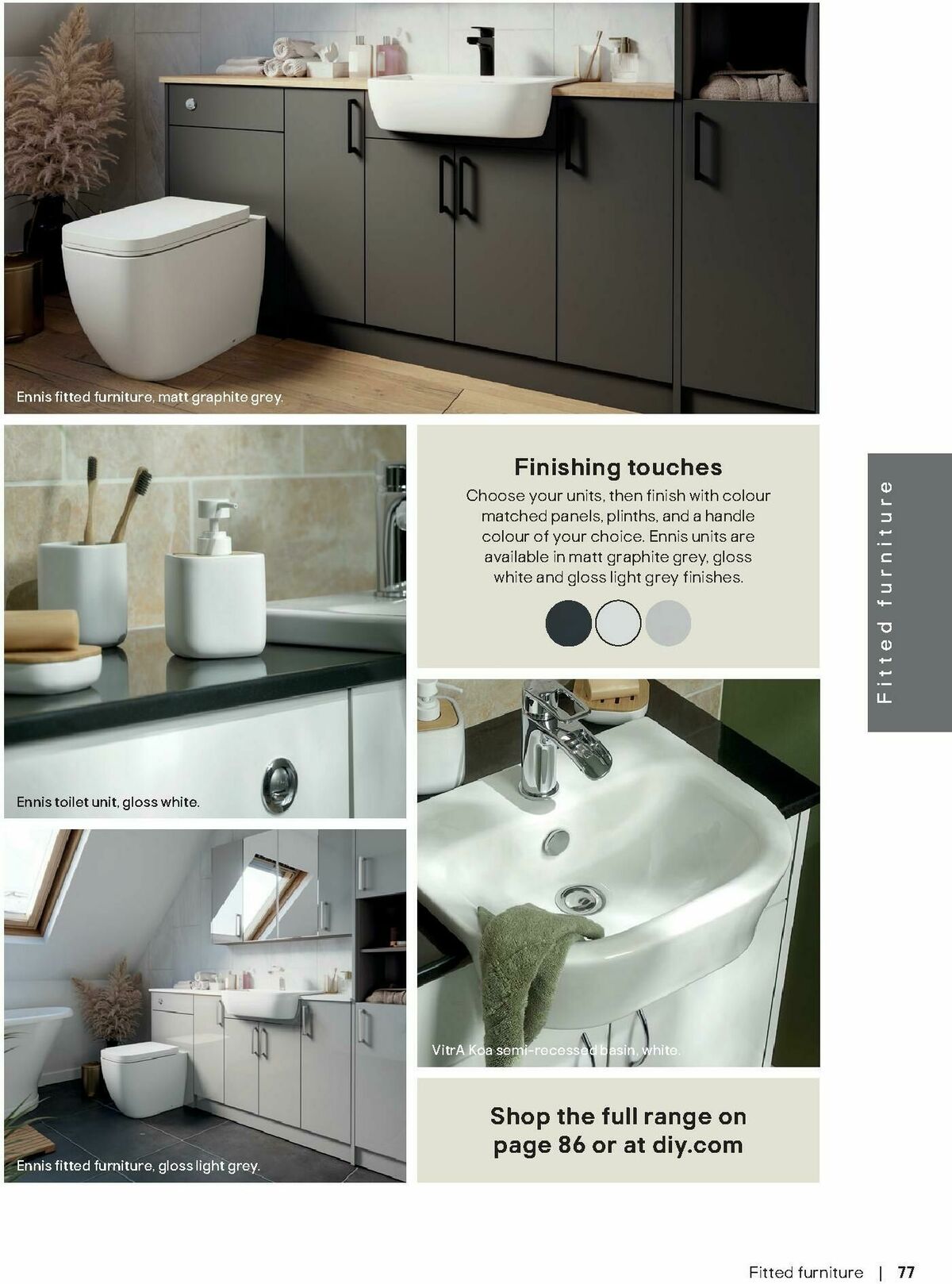 B&Q Bathrooms Offers from 1 September