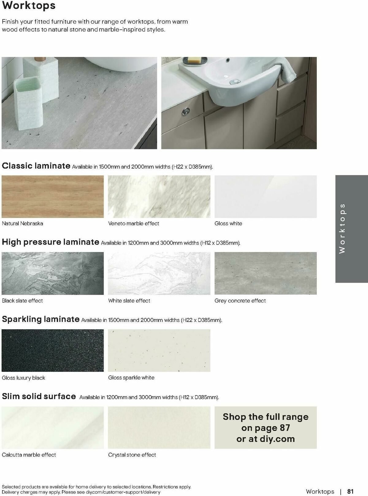 B&Q Bathrooms Offers from 1 September