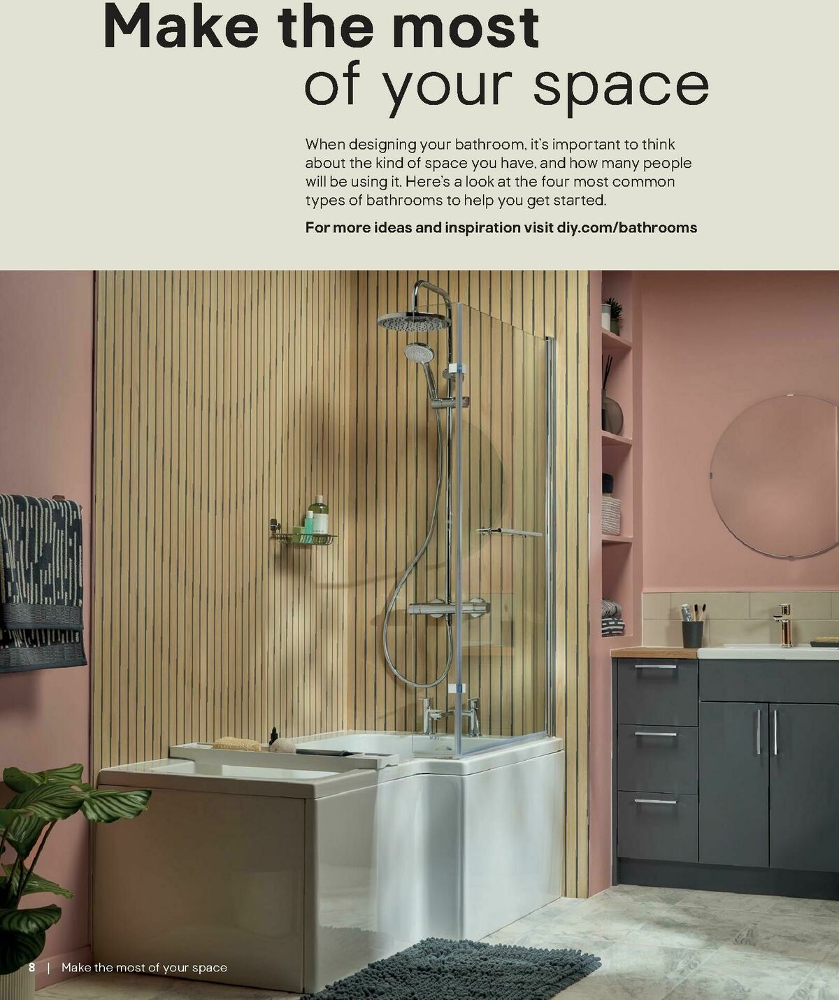 B&Q Bathrooms Offers from 1 September