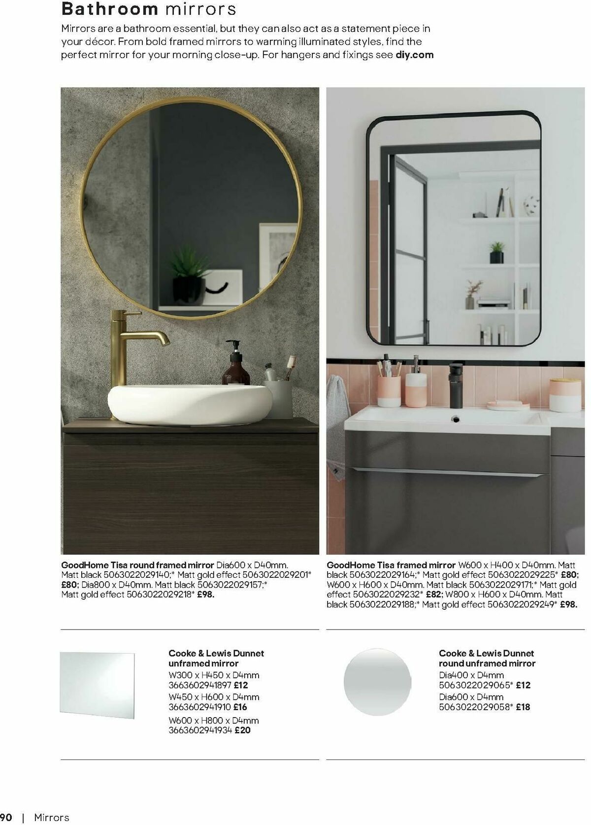 B&Q Bathrooms Offers from 1 September