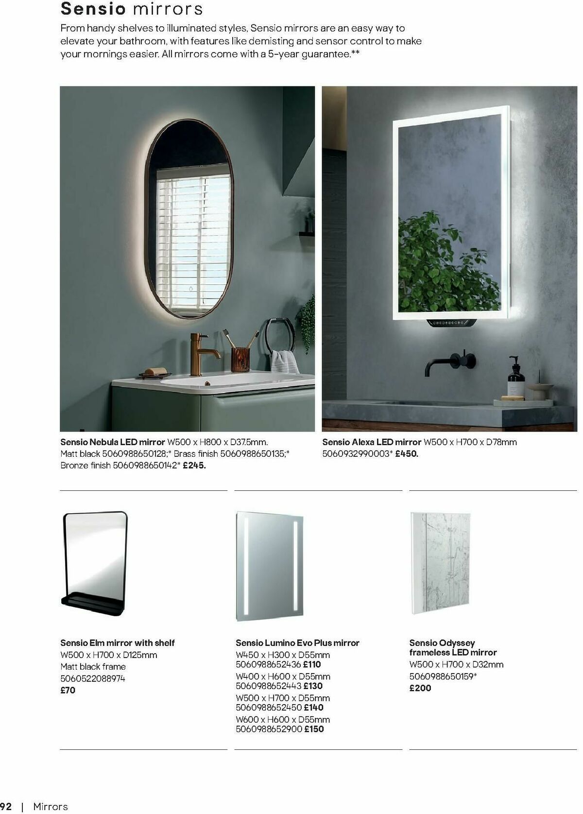 B&Q Bathrooms Offers from 1 September