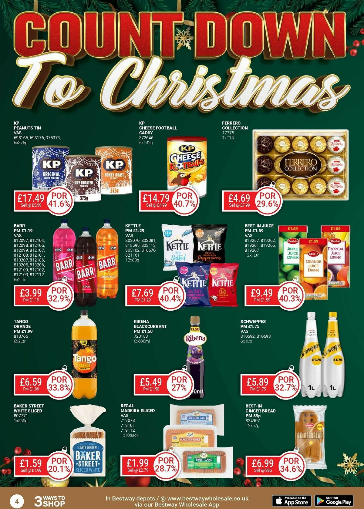 Bestway Wholesale Offers from 6 December