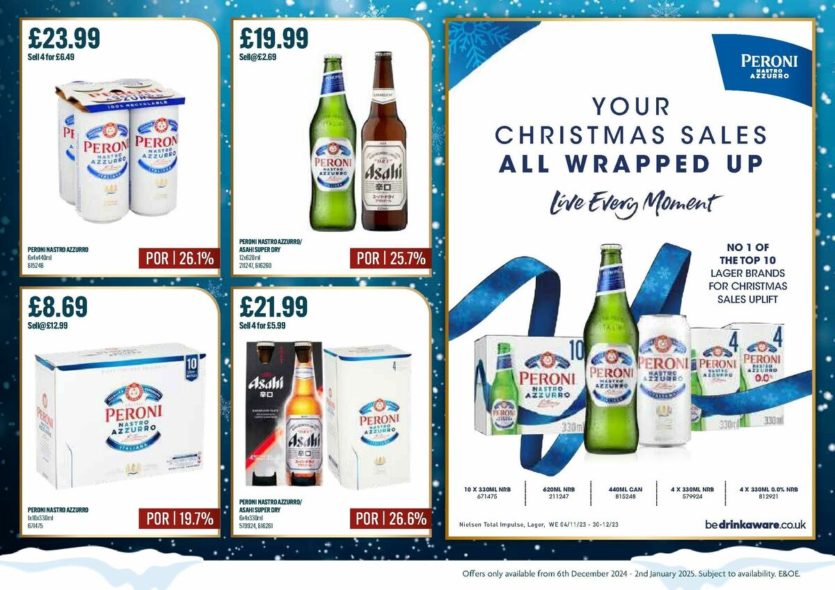 Bestway Wholesale Christmas Deals Offers from 6 December