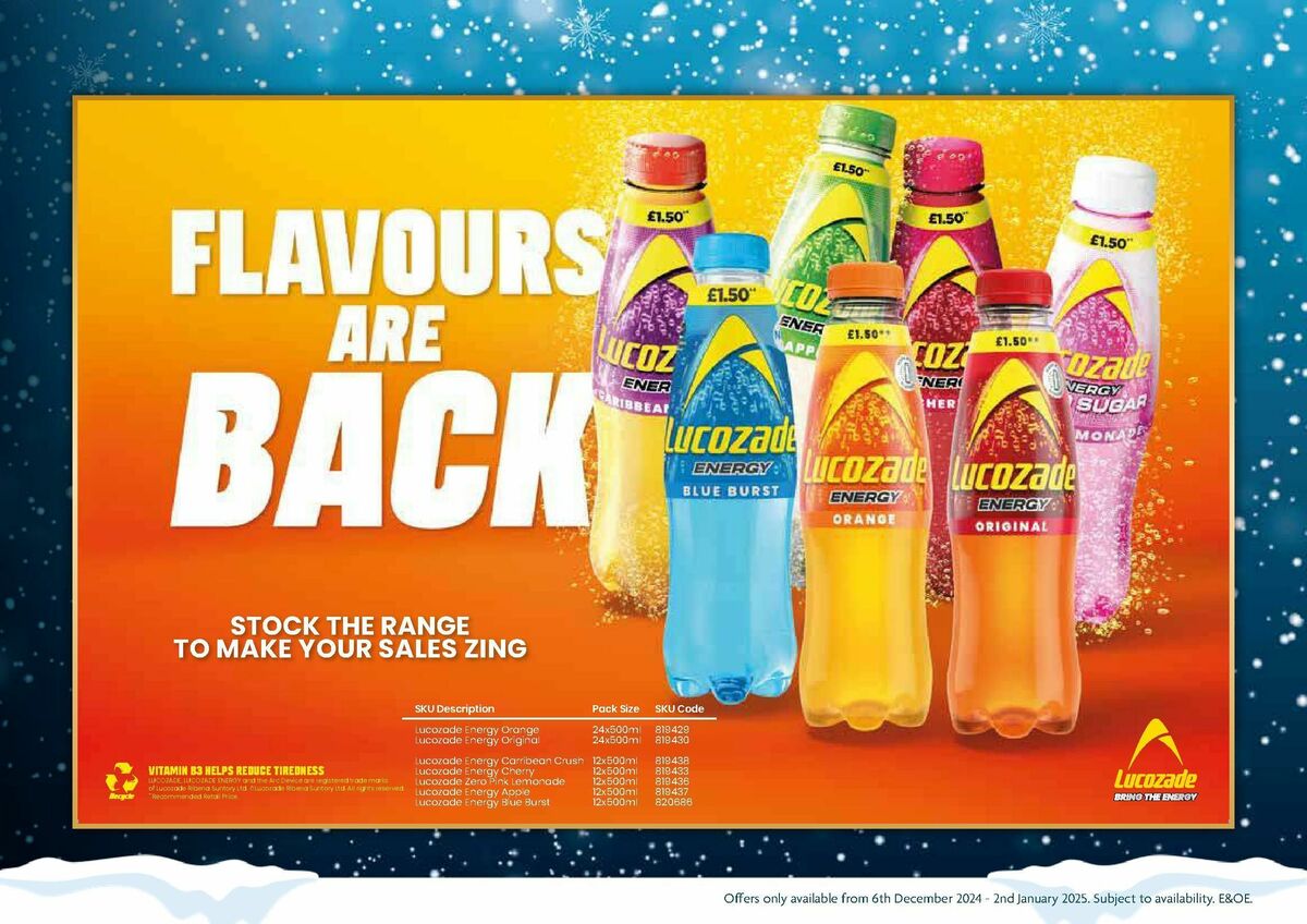 Bestway Wholesale Christmas Deals Offers from 6 December