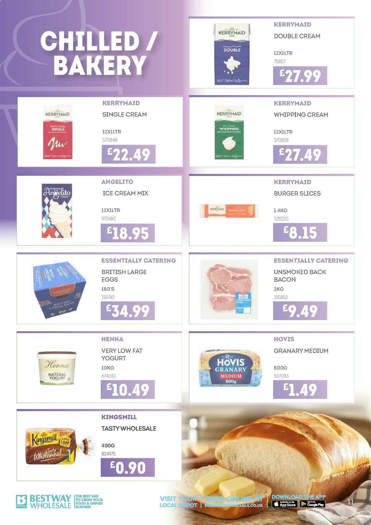 Bestway Wholesale Kitchen Savers Offers from 3 January