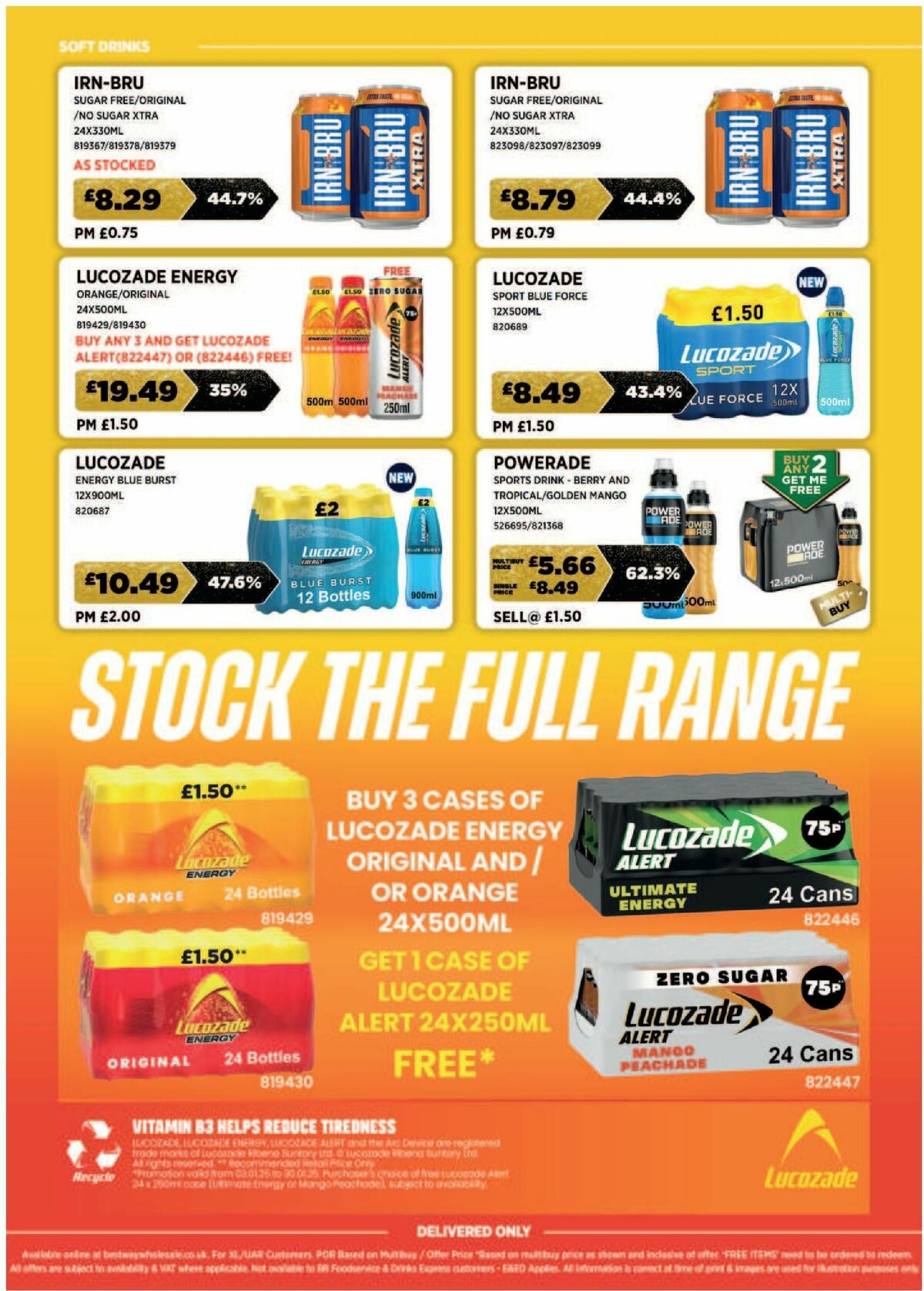 Bestway Wholesale Offers from 10 January
