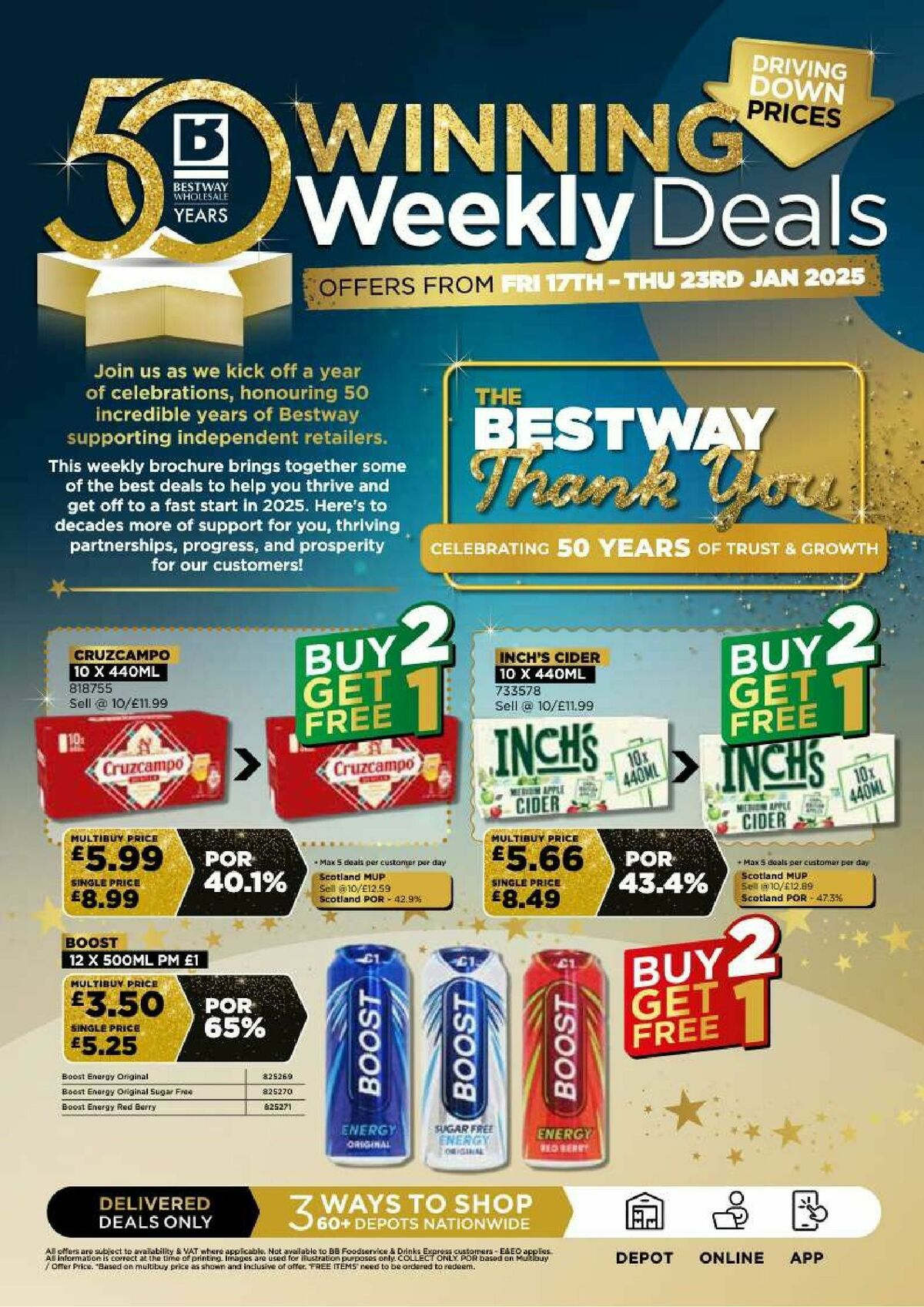 Bestway Wholesale Offers from 17 January