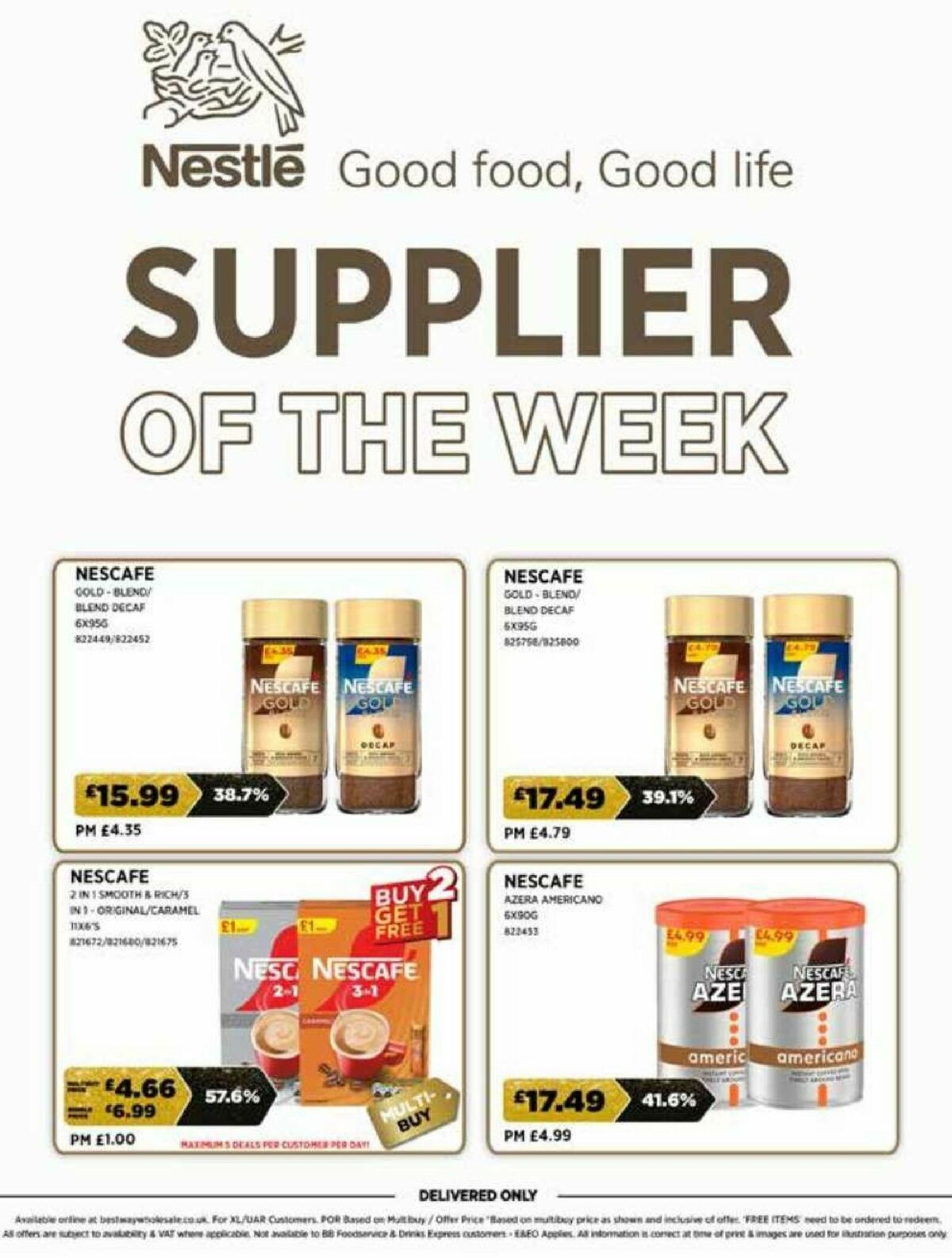 Bestway Wholesale Offers from 17 January