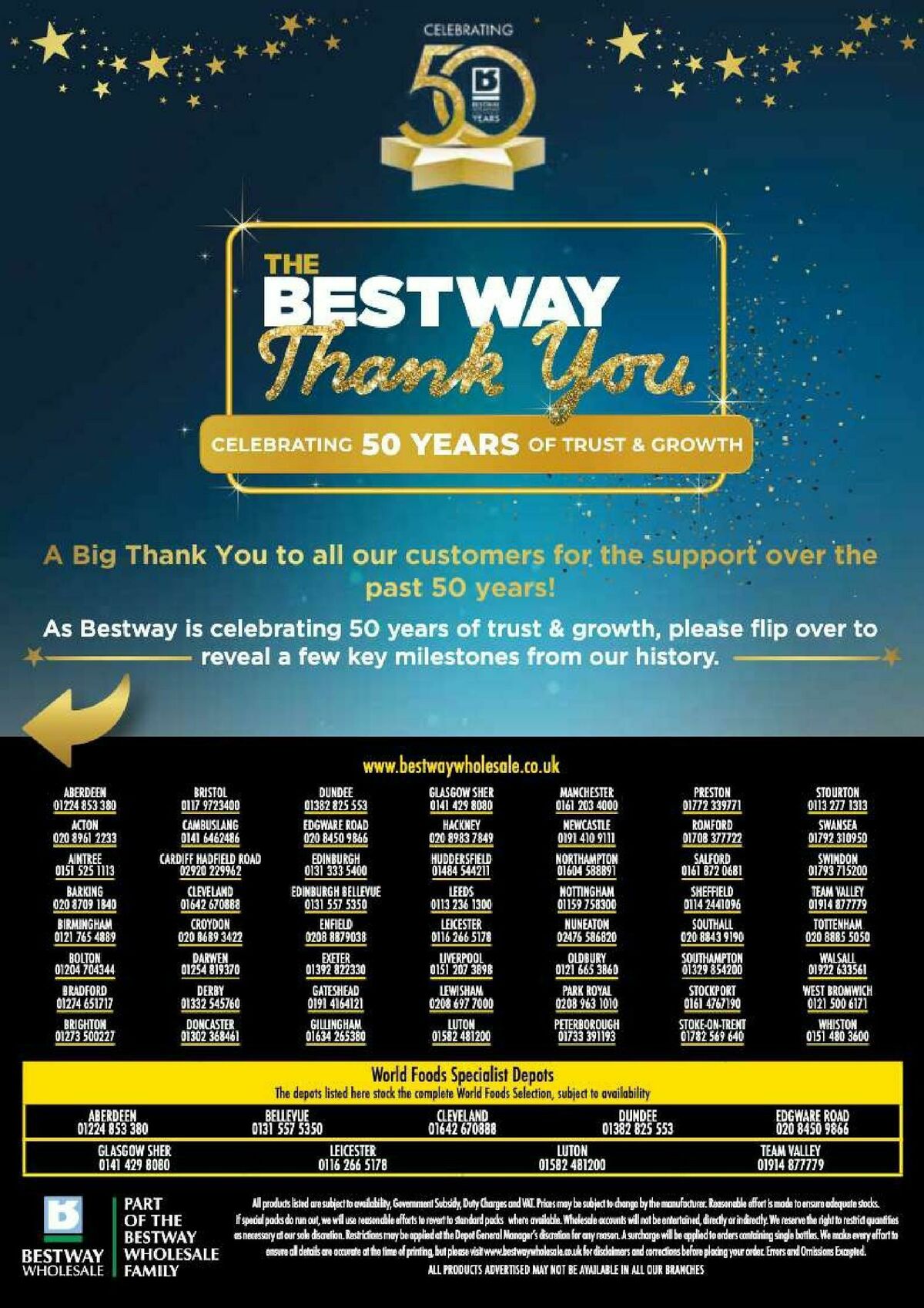 Bestway Wholesale Offers from 17 January