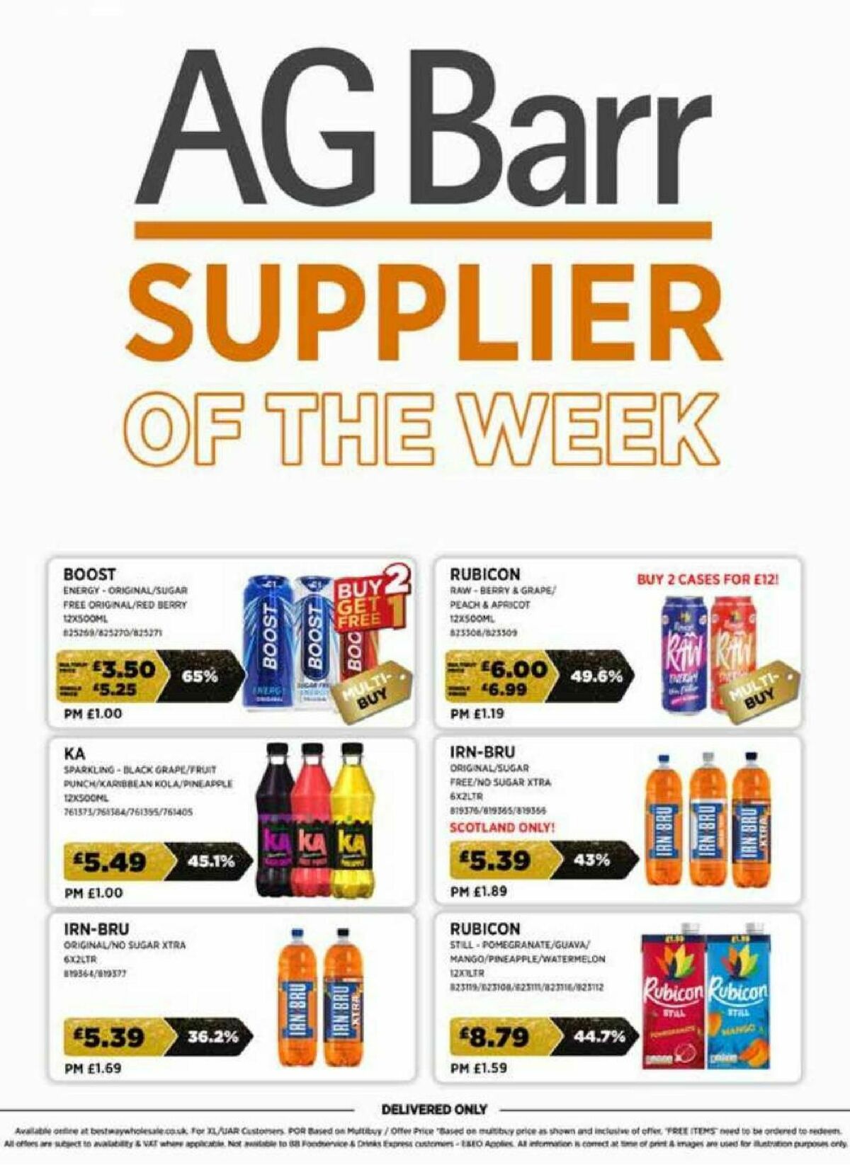 Bestway Wholesale Offers from 17 January