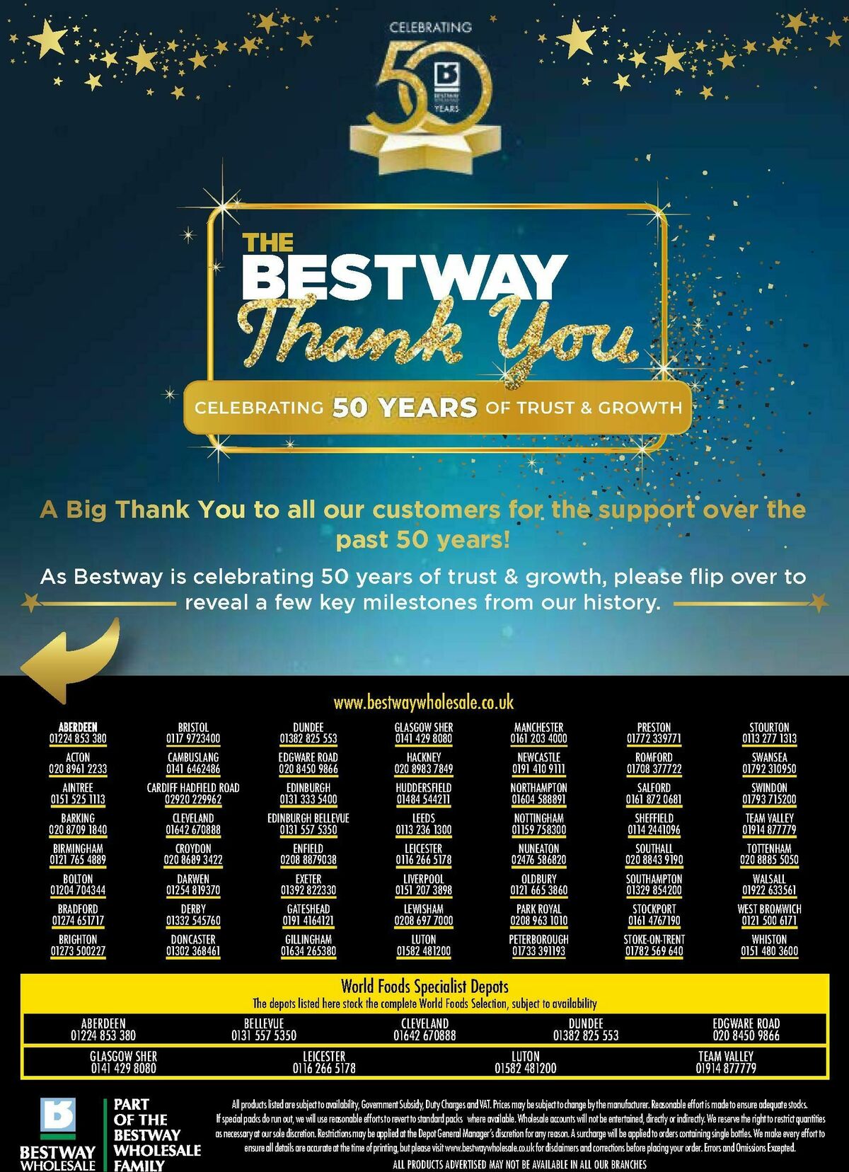 Bestway Wholesale Offers from 24 January