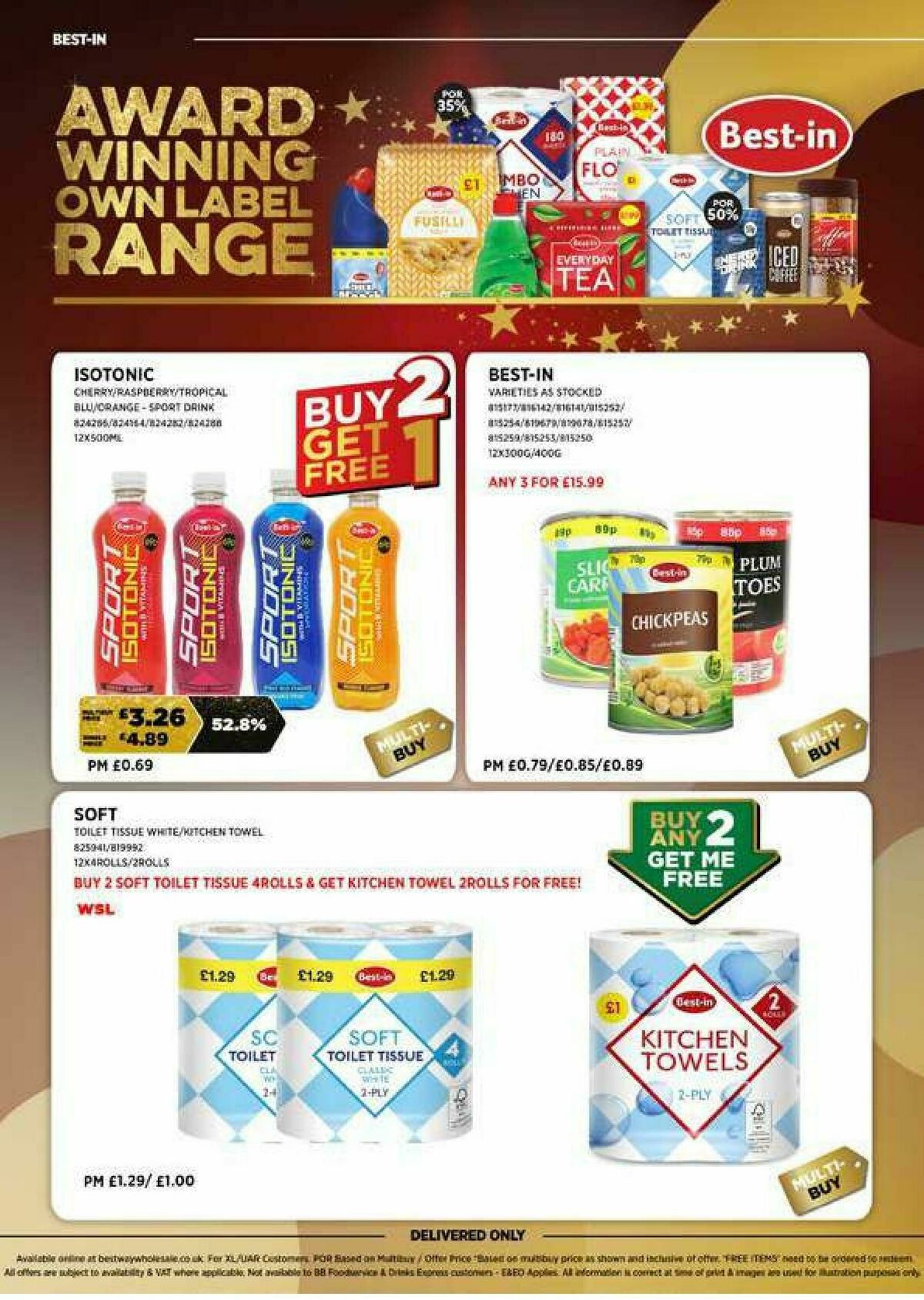 Bestway Wholesale Offers from 24 January