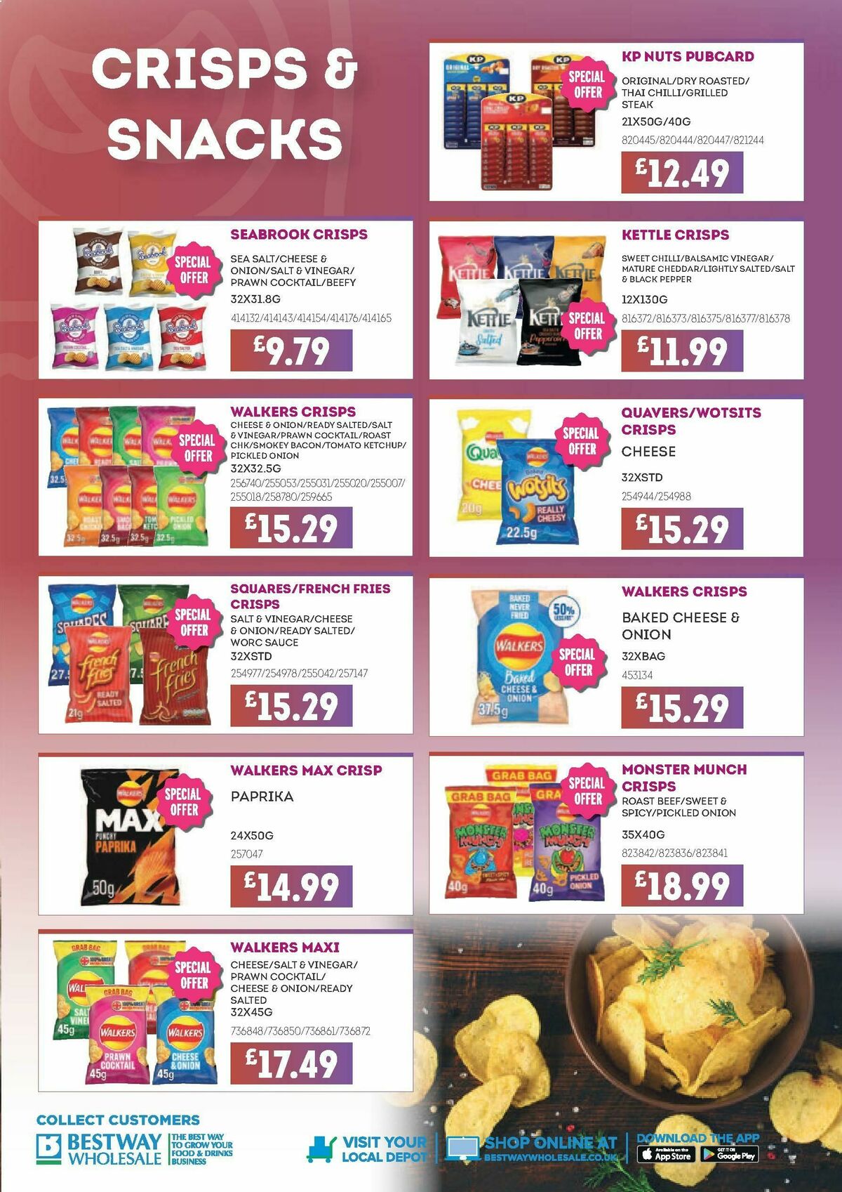 Bestway Wholesale Kitchen Savers Offers from 31 January