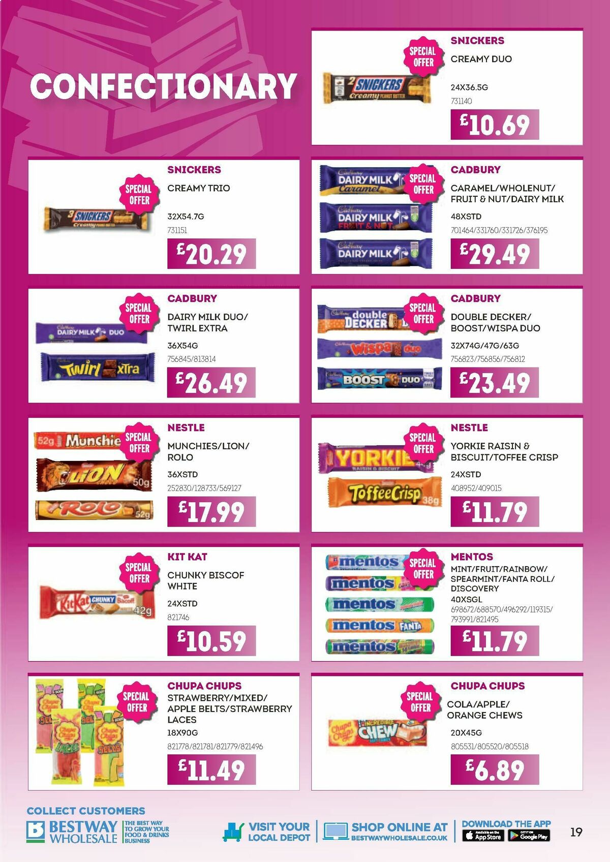 Bestway Wholesale Kitchen Savers Offers from 28 February