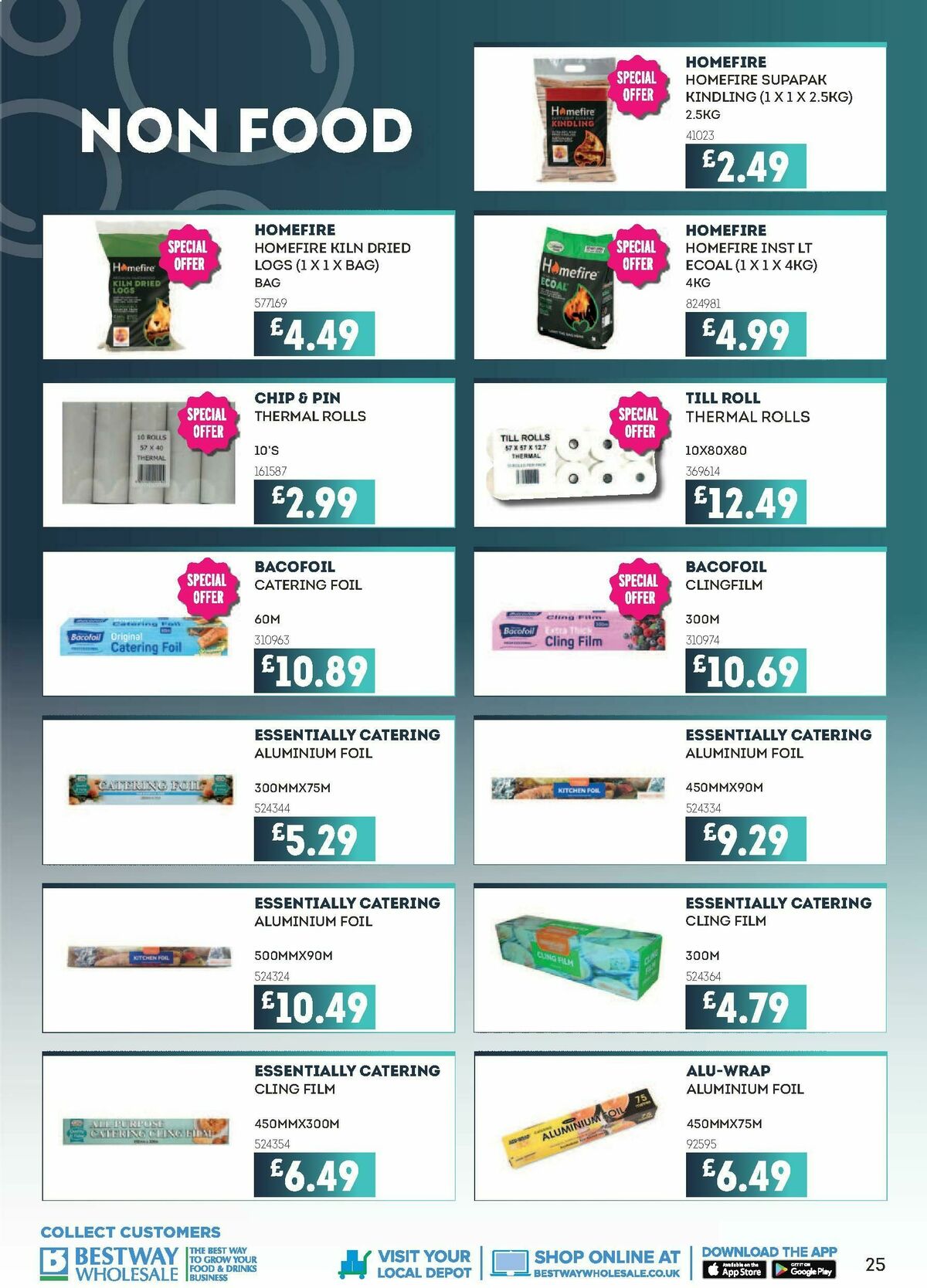 Bestway Wholesale Kitchen Savers Offers from 28 February