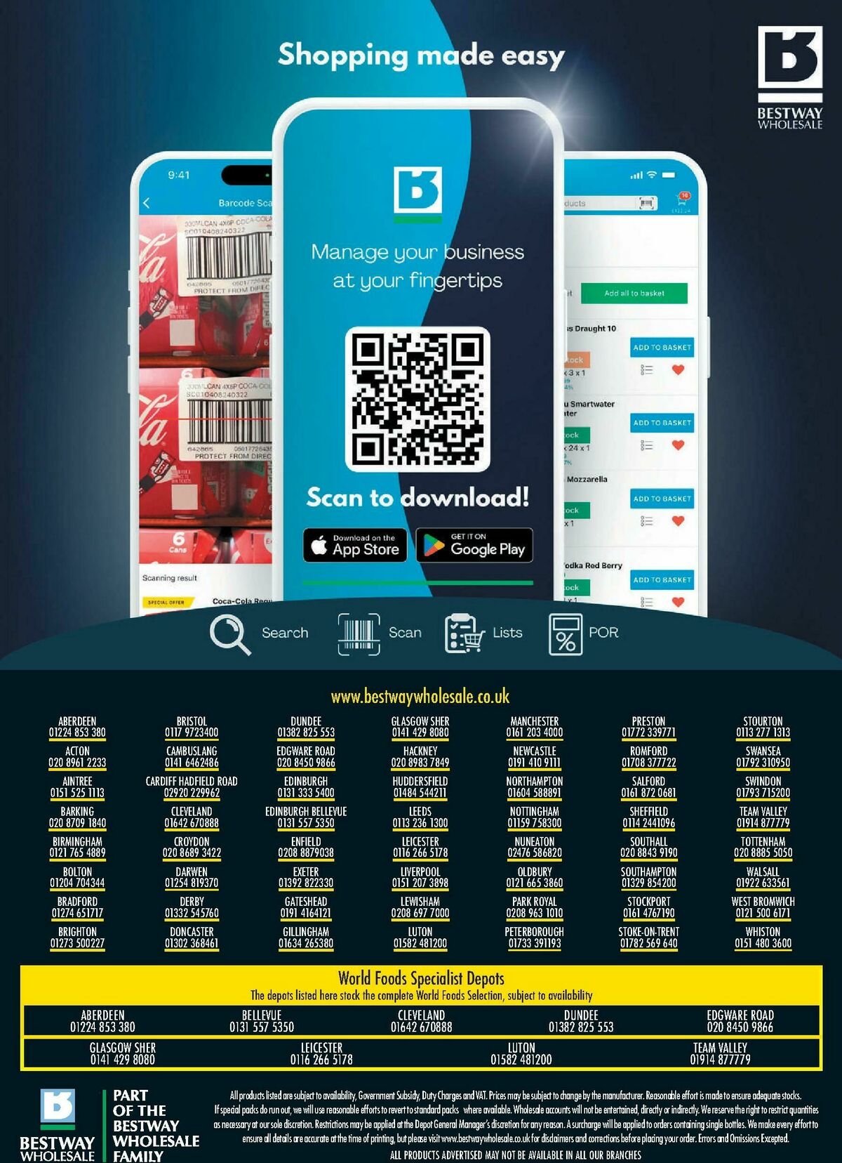 Bestway Wholesale The Big Deals Brochure Offers from 28 February