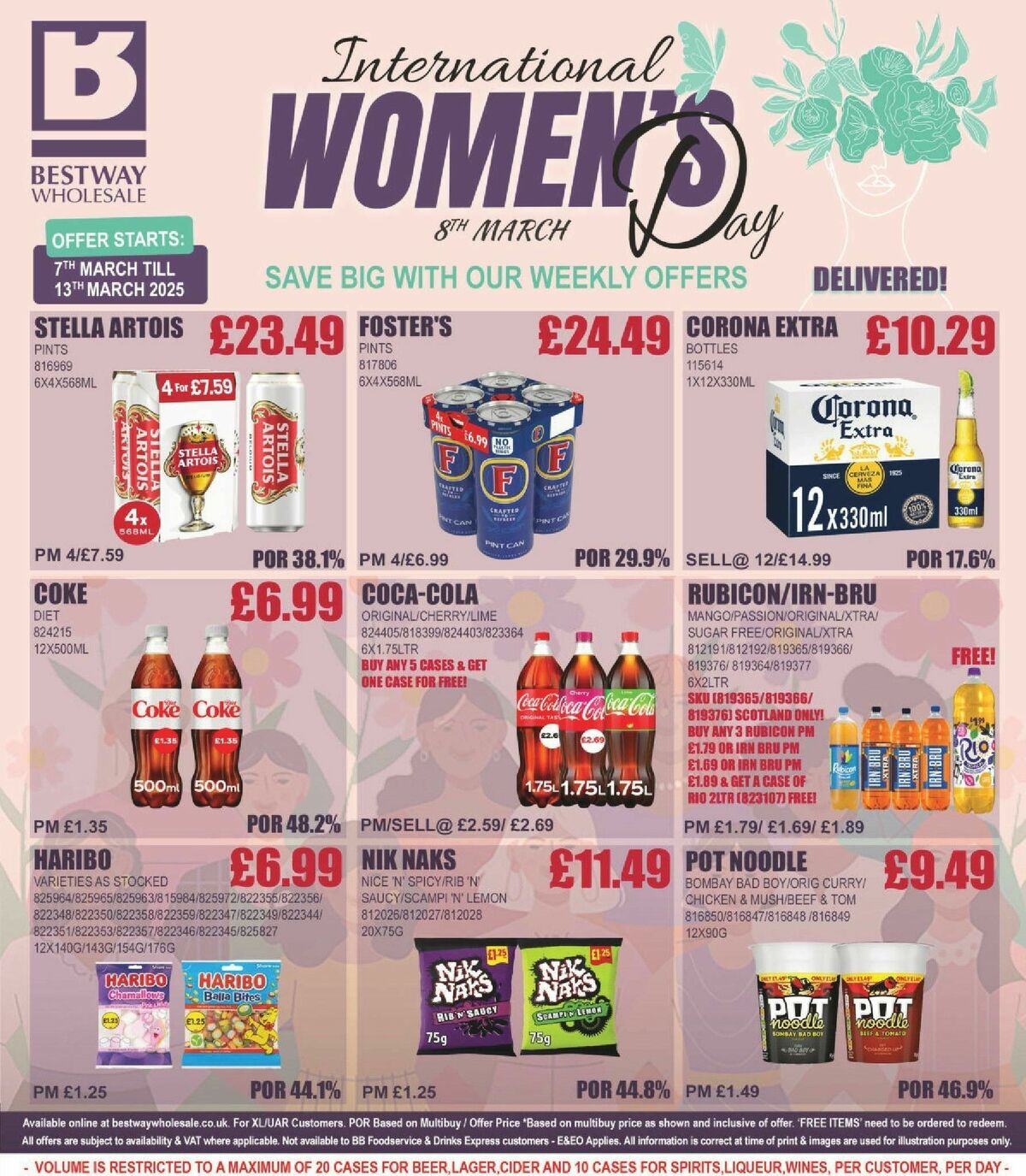 Bestway Wholesale Offers from 7 March