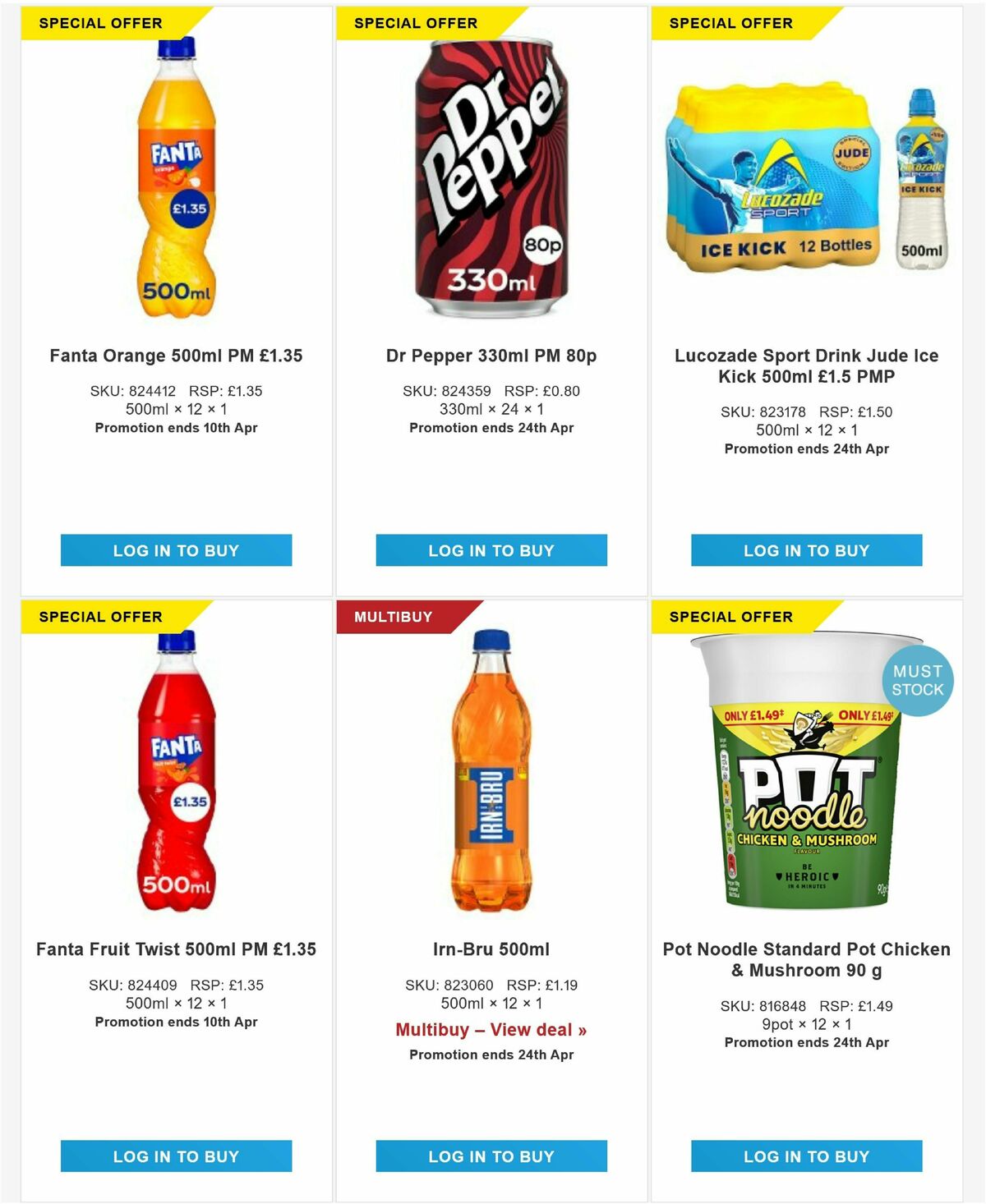 Bestway Wholesale Offers from 5 April