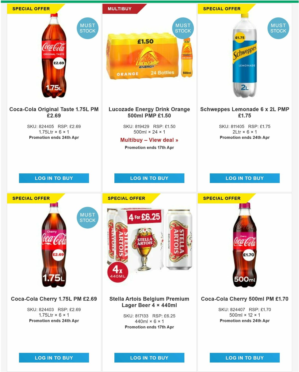 Bestway Wholesale Offers from 11 April