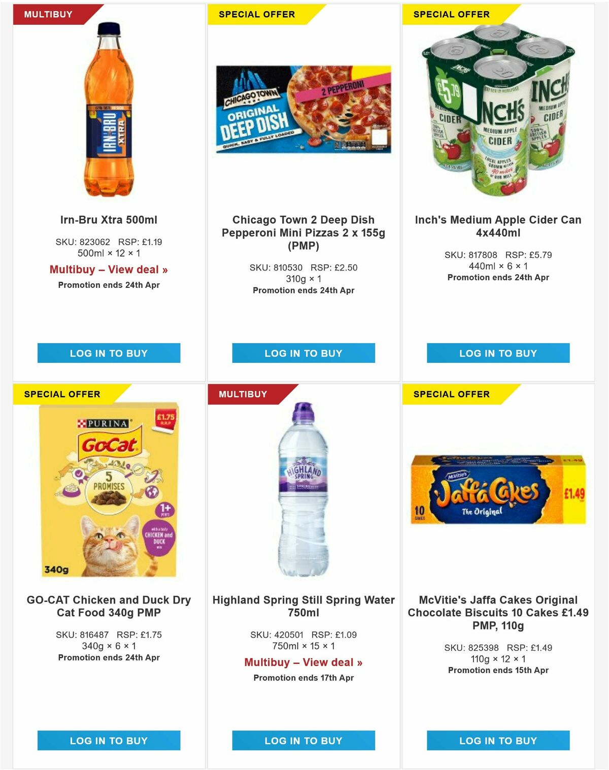 Bestway Wholesale Offers from 11 April