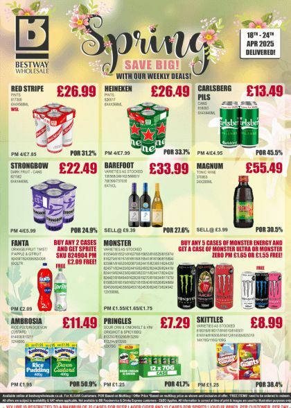Bestway Wholesale Offers from 18 April