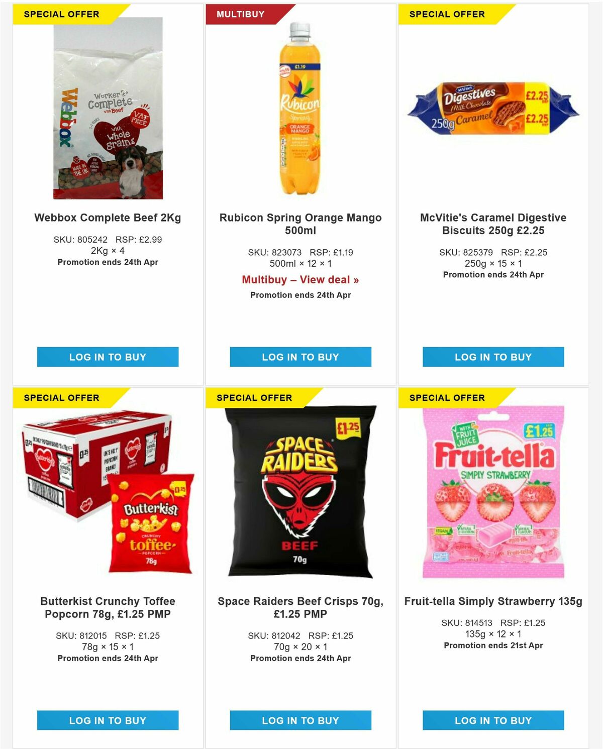 Bestway Wholesale Offers from 18 April