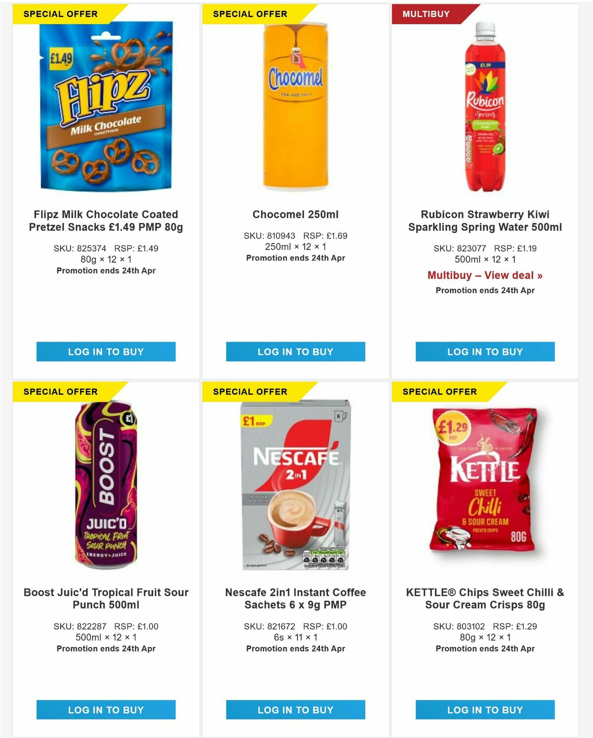 Bestway Wholesale Offers from 18 April