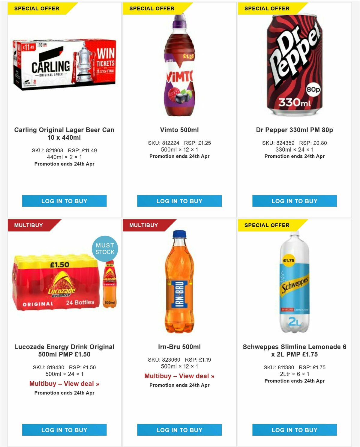 Bestway Wholesale Offers from 18 April