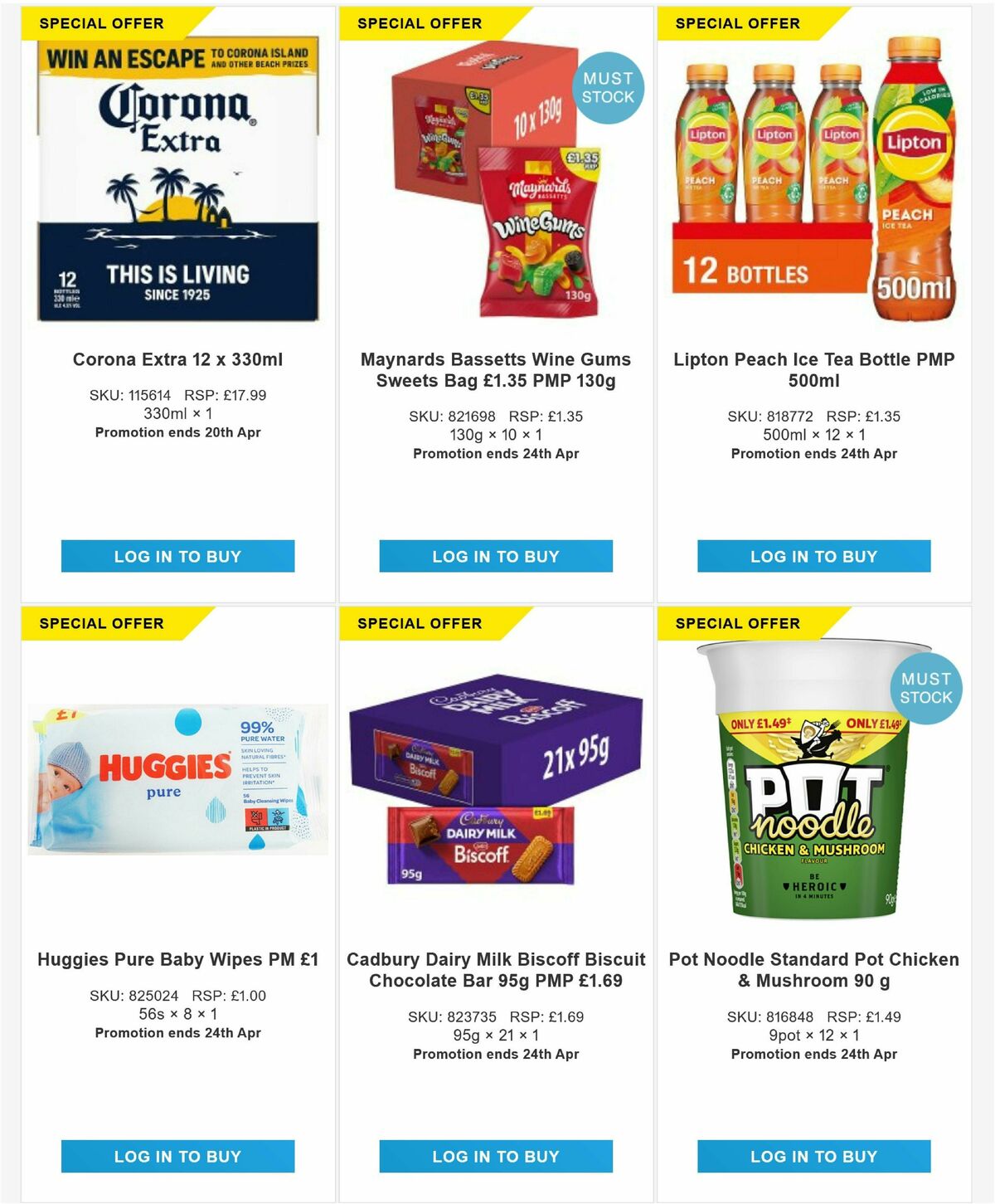 Bestway Wholesale Offers from 18 April