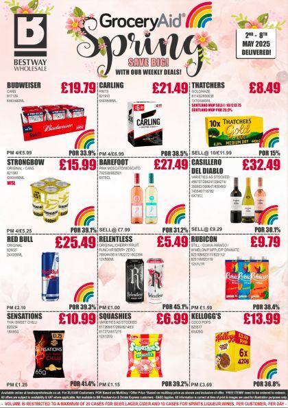 Bestway Wholesale Offers from 2 May