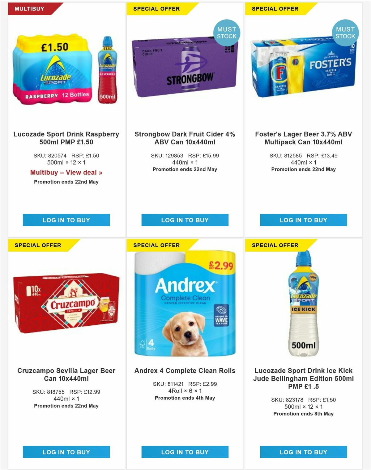Bestway Wholesale Offers from 2 May