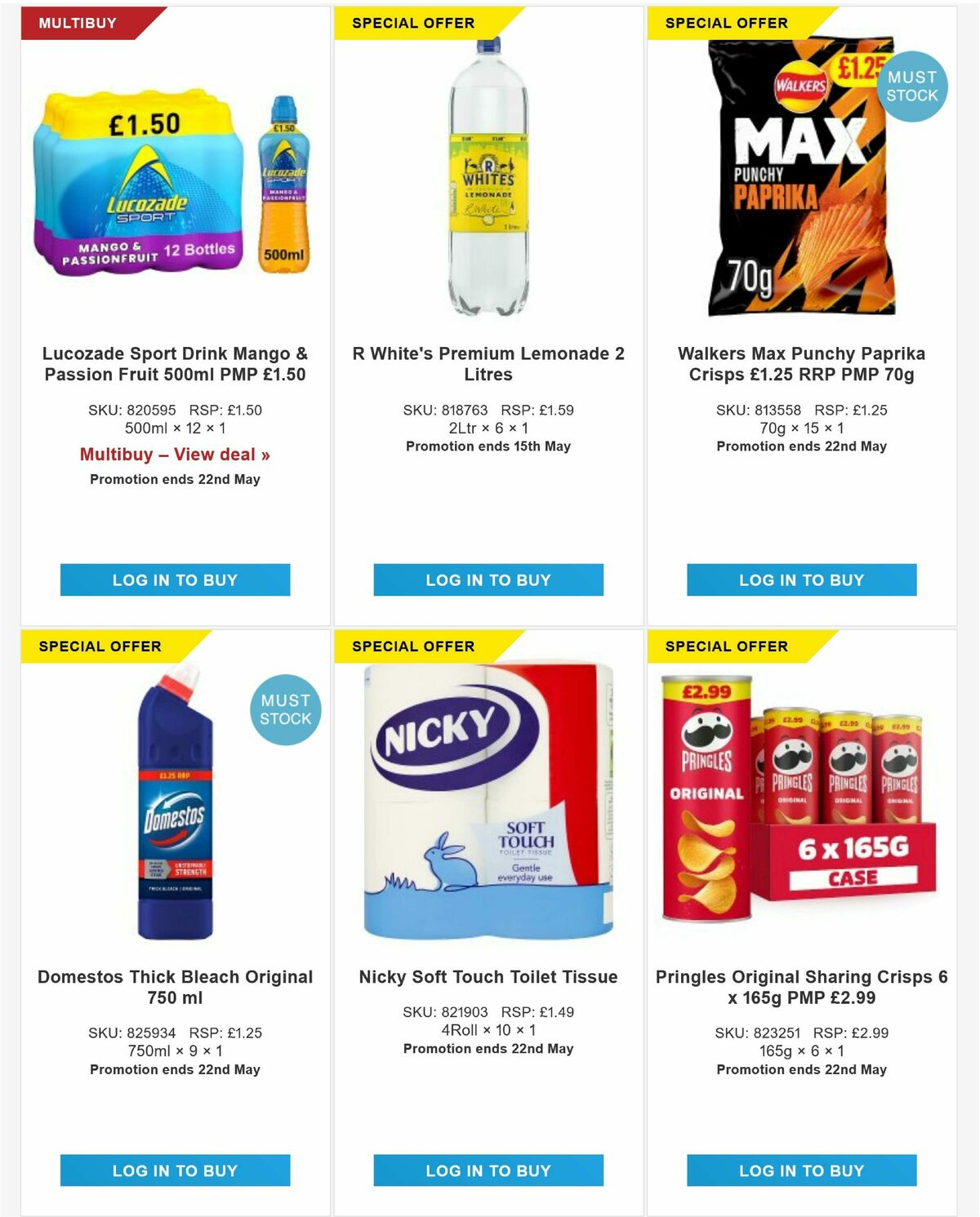 Bestway Wholesale Offers from 9 May