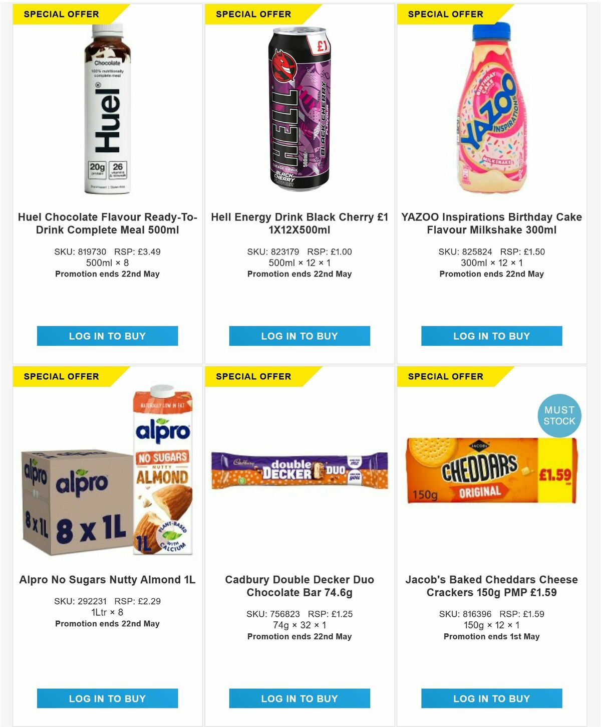 Bestway Wholesale Offers from 16 May