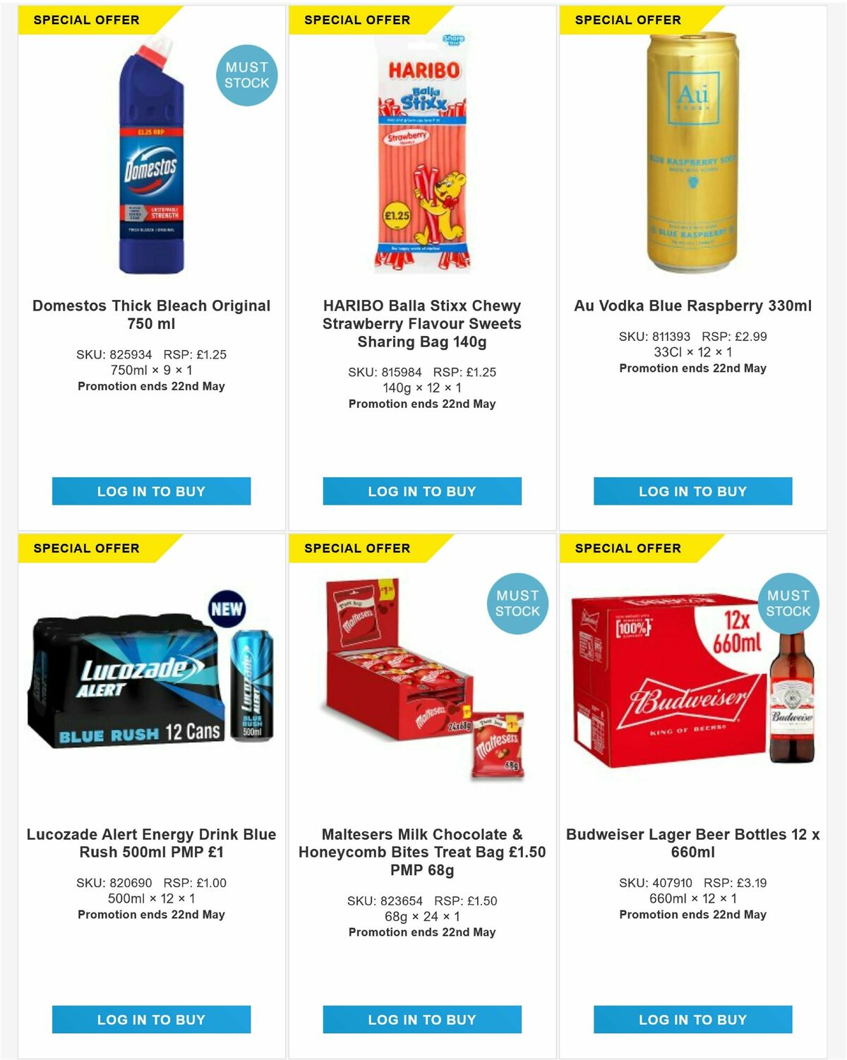 Bestway Wholesale Offers from 16 May