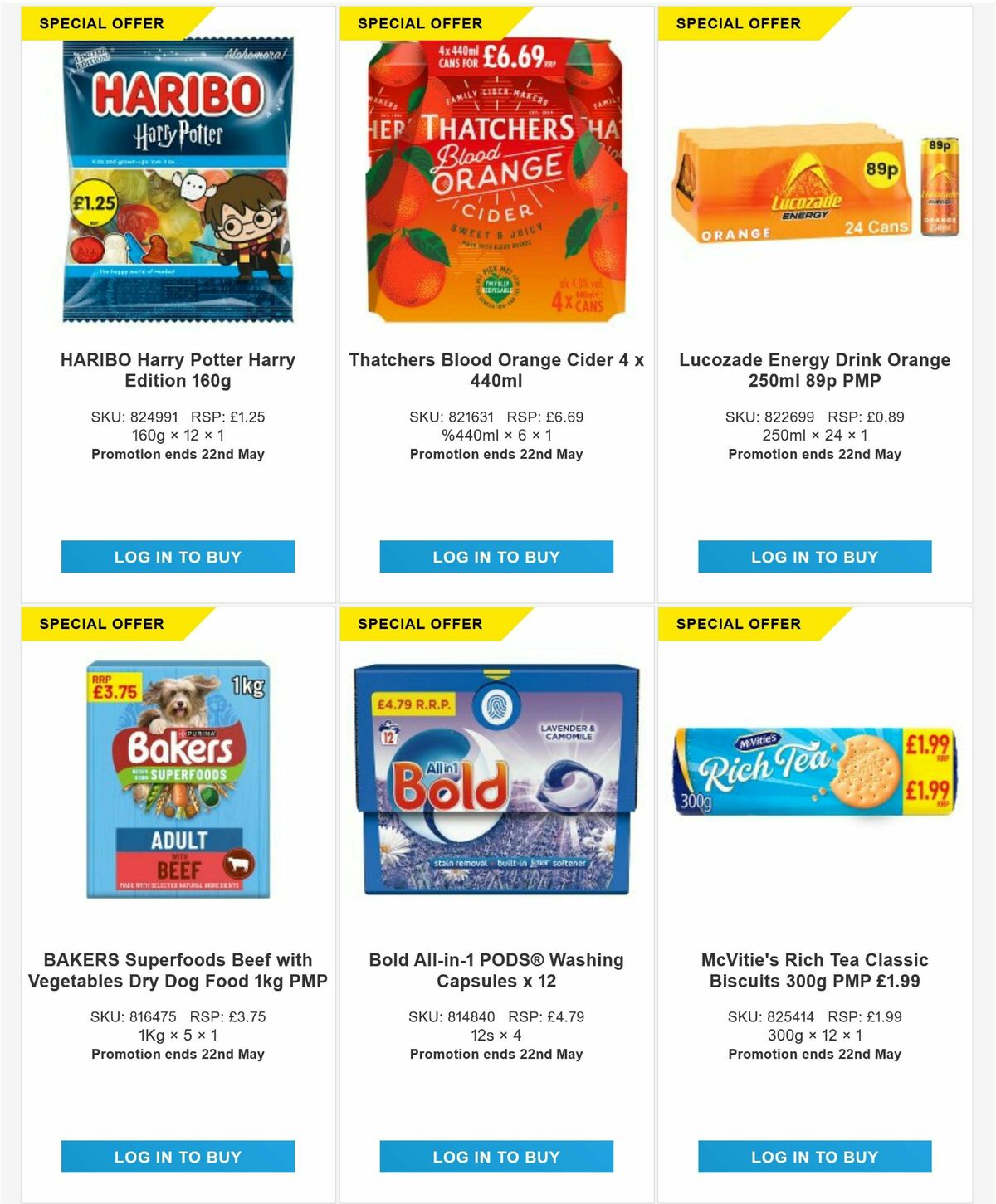 Bestway Wholesale Offers from 16 May