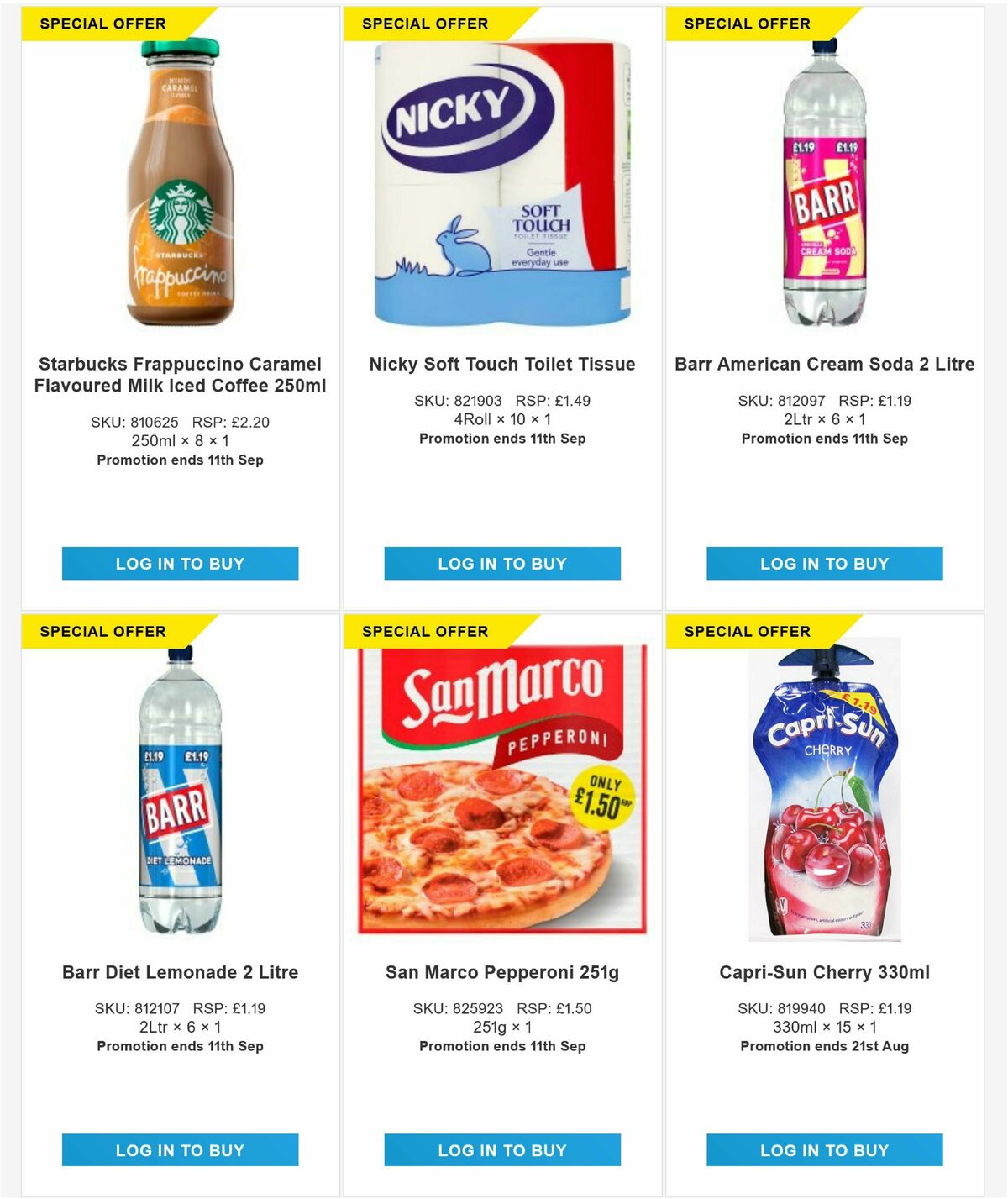 Bestway Wholesale Offers from 15 August