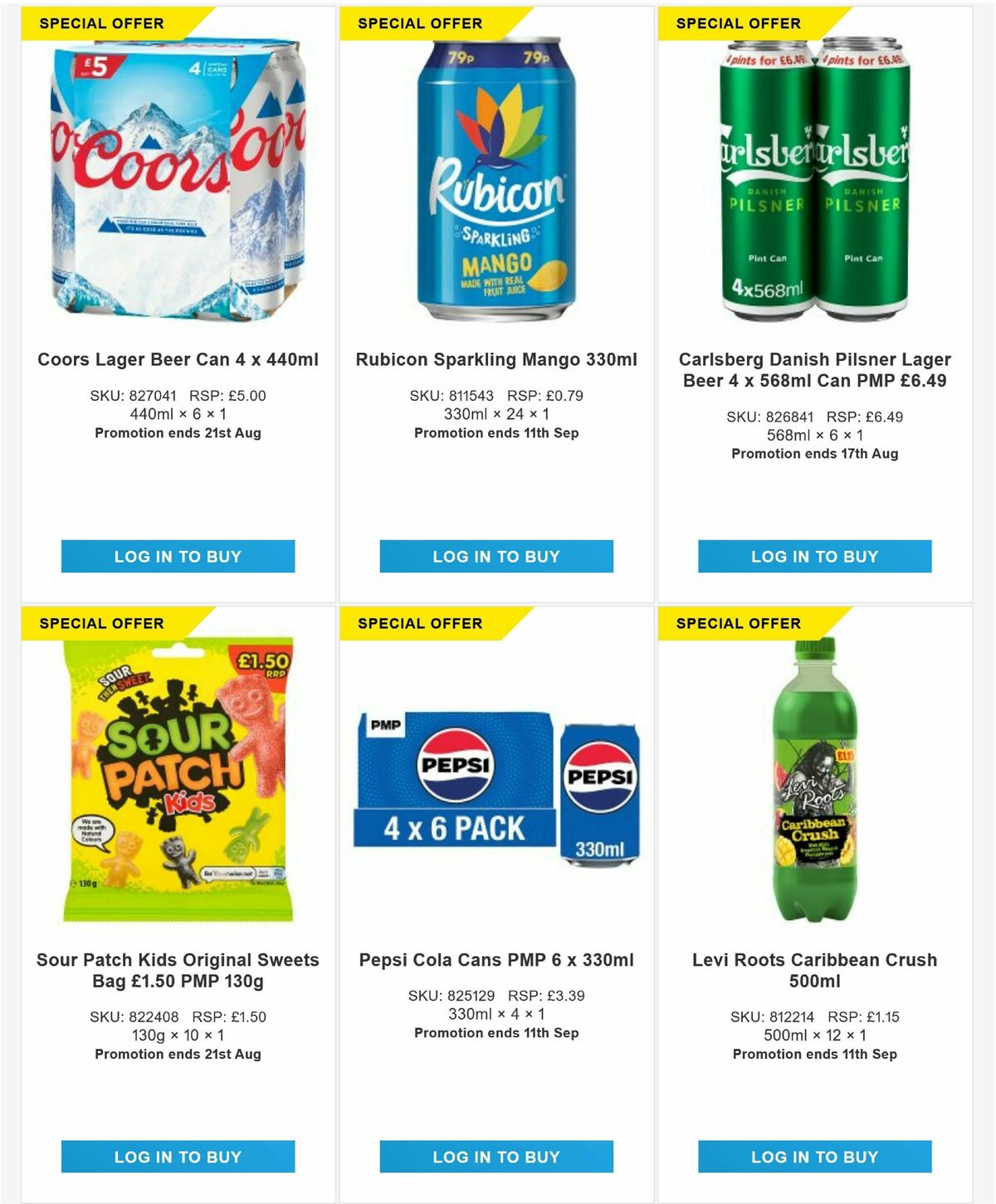 Bestway Wholesale Offers from 15 August