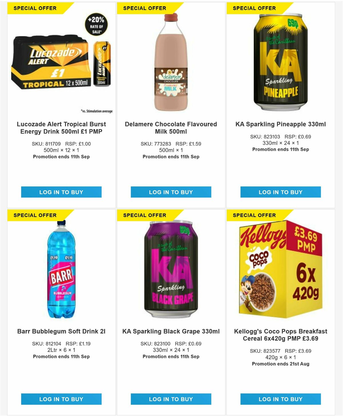 Bestway Wholesale Offers from 15 August