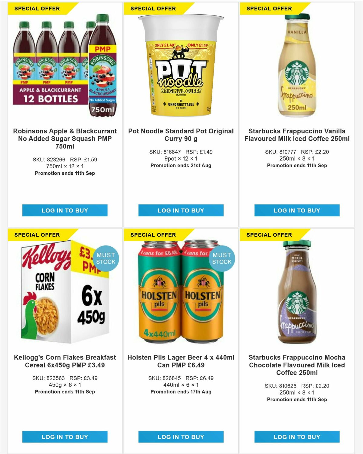 Bestway Wholesale Offers from 15 August