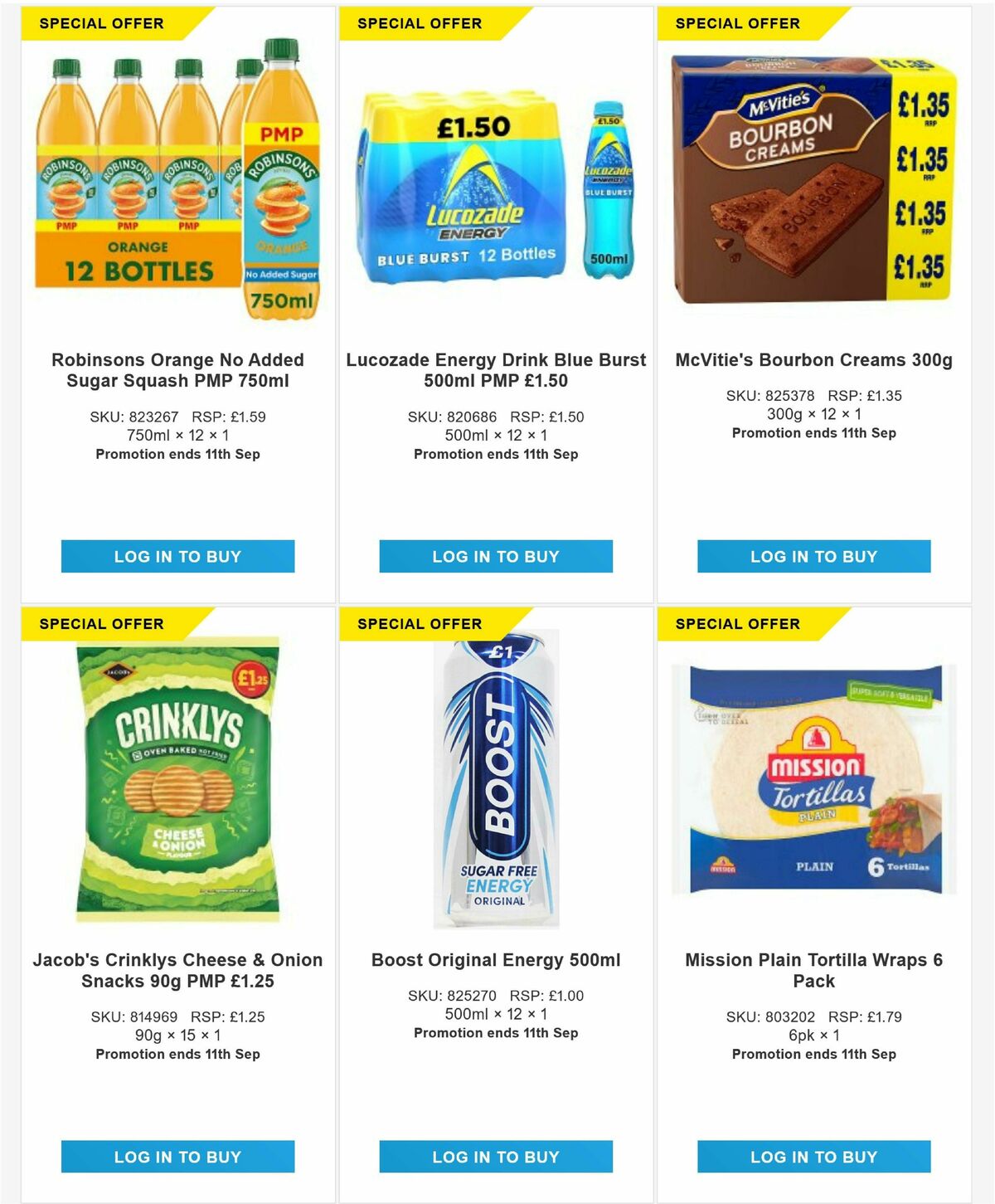 Bestway Wholesale Offers from 15 August
