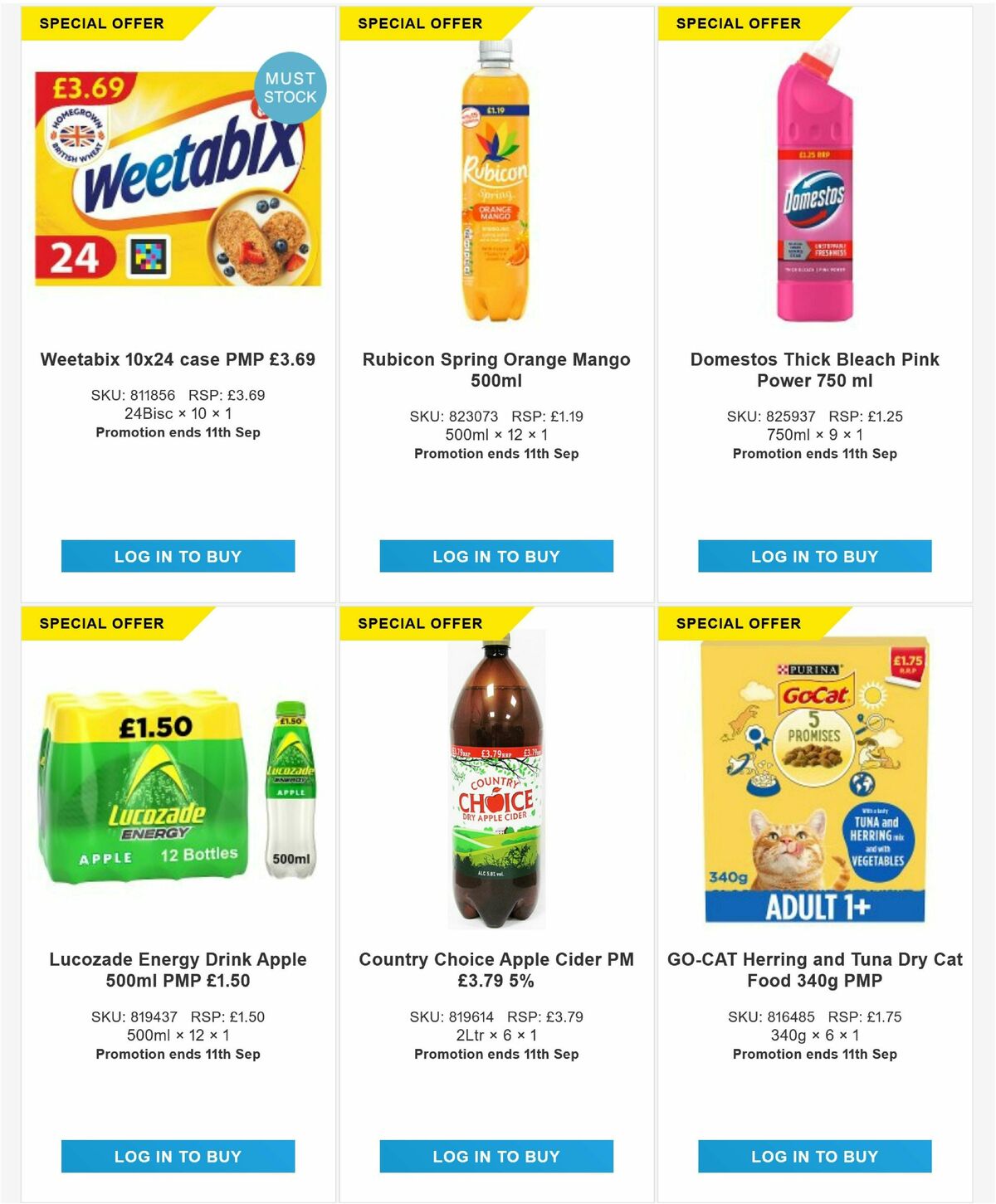 Bestway Wholesale Offers from 15 August