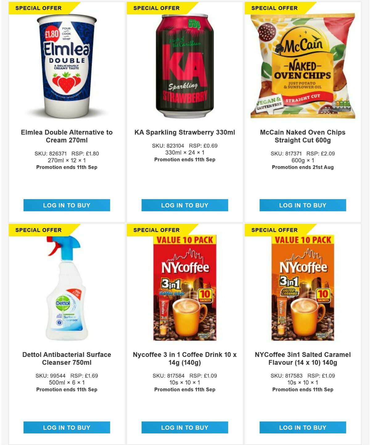 Bestway Wholesale Offers from 15 August